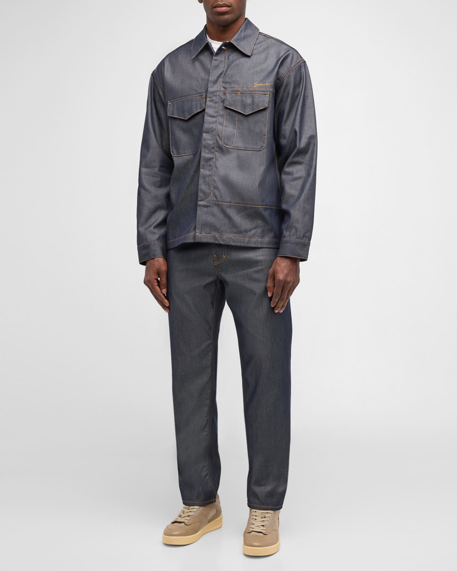 おすすめ Men's Givenchy Slim-Straight Marcus Neiman | Pants Denim Luxe パンツ