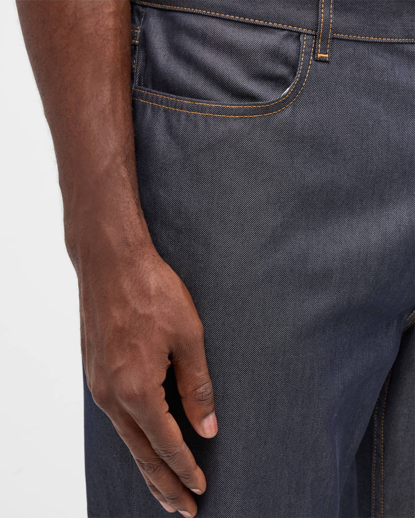 Givenchy Men's Slim-Straight Luxe Denim Pants | Neiman Marcus