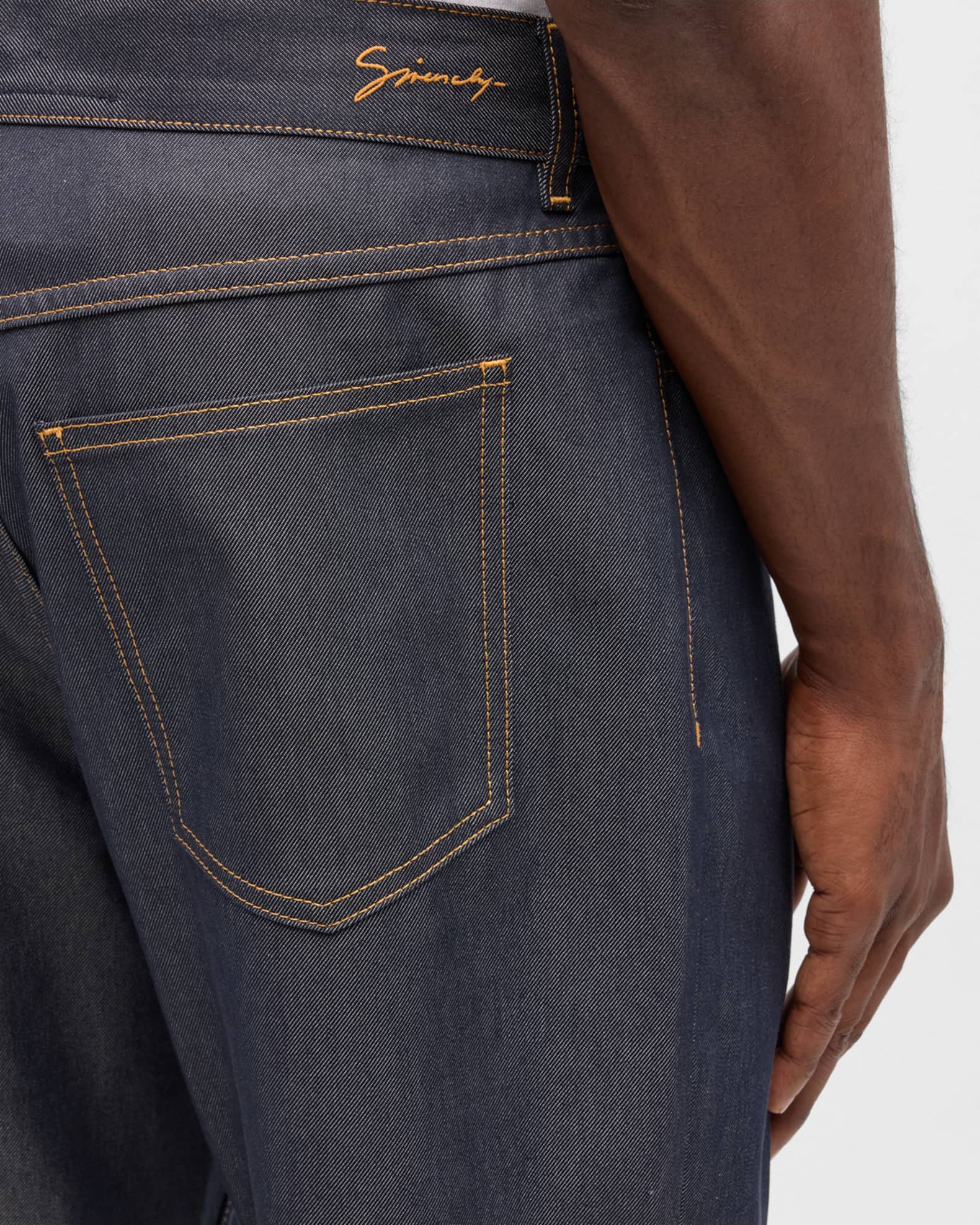 Givenchy Men's Slim-Straight Luxe Denim Pants | Neiman Marcus