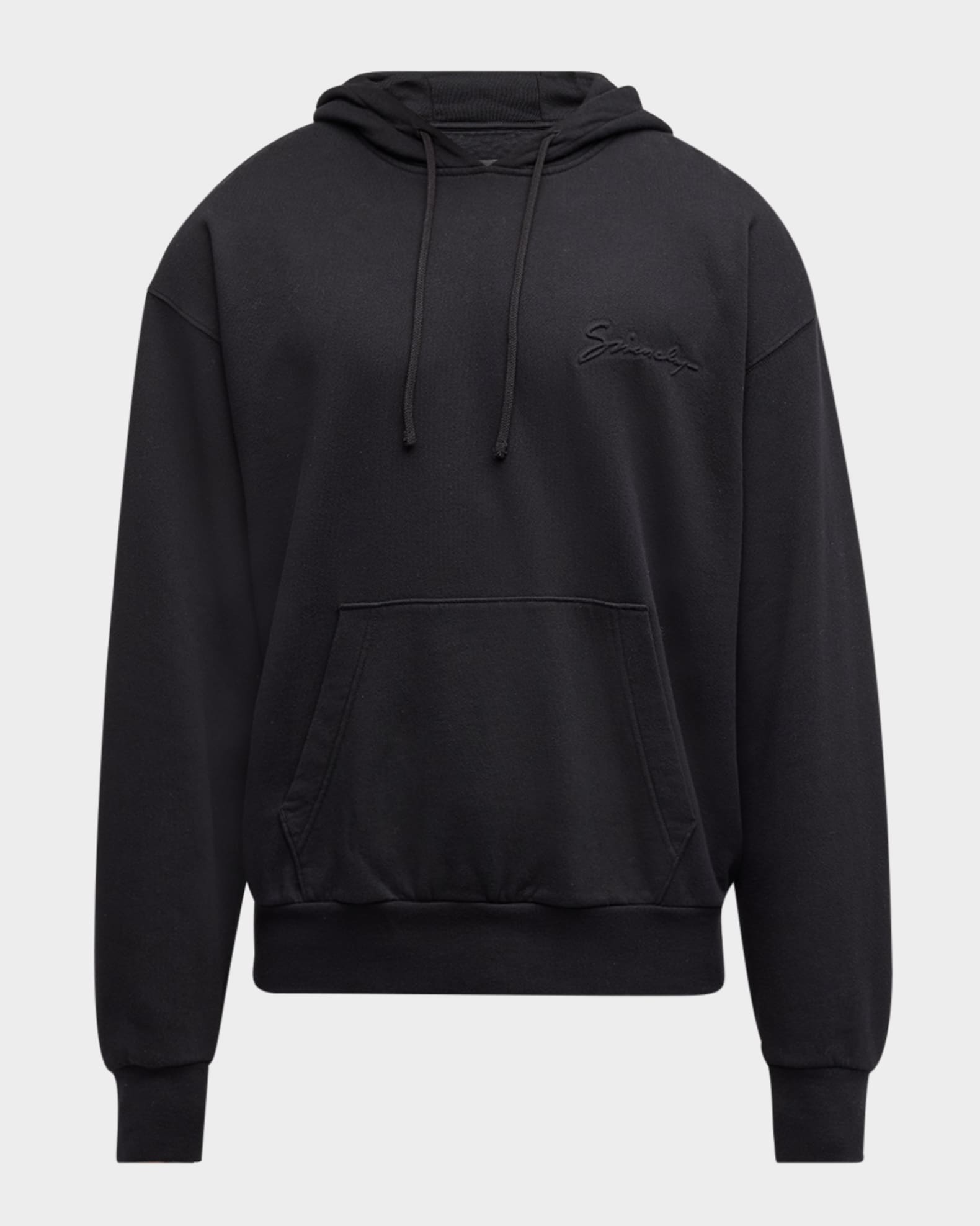 Givenchy Men's Embossed Logo Hoodie | Neiman Marcus Givenchy Men's Embossed Logo Hoodie | Neiman Marcus