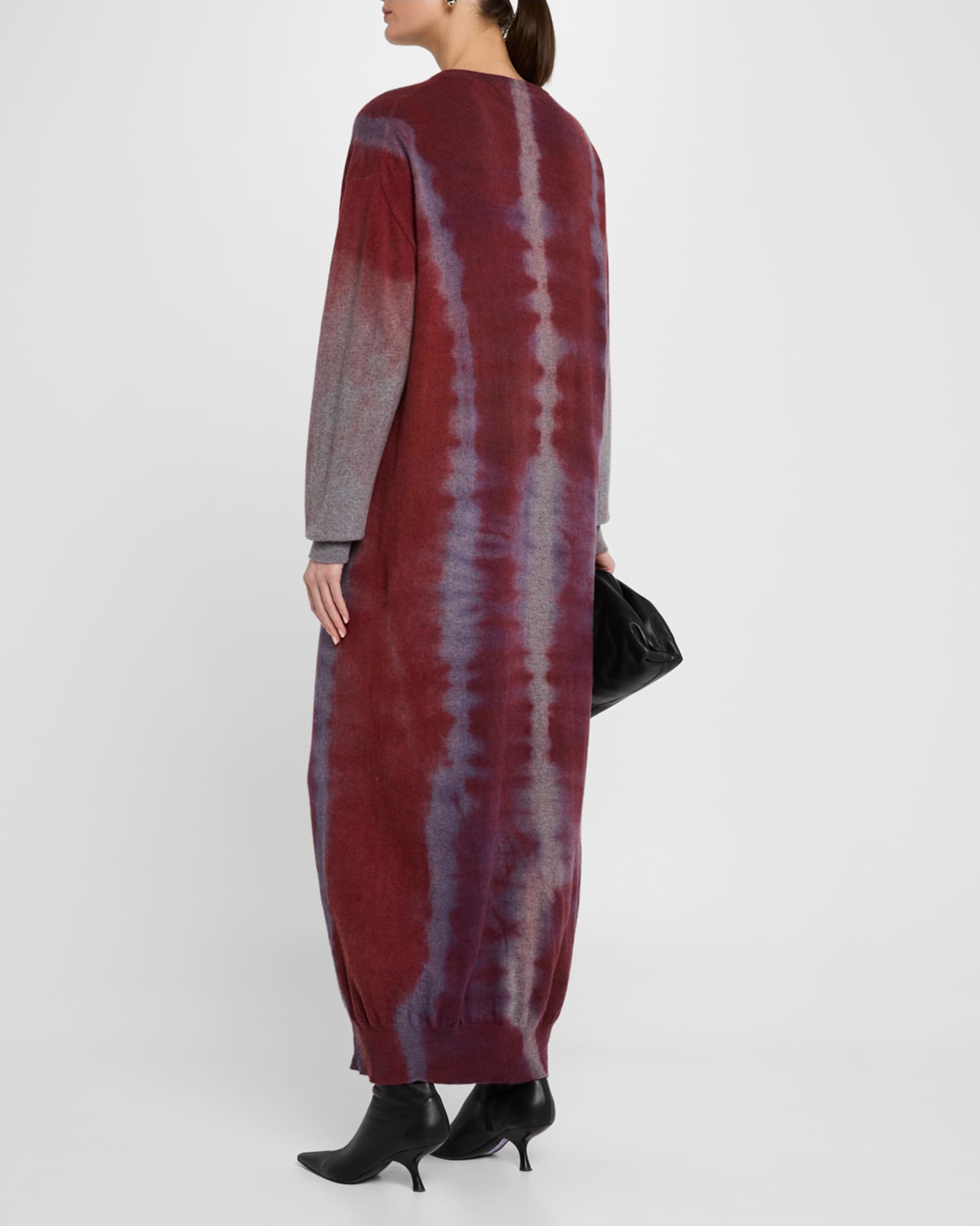 ZANKOV Vanessa V Neck Tie Dye Maxi Sweater Dress Neiman Marcus