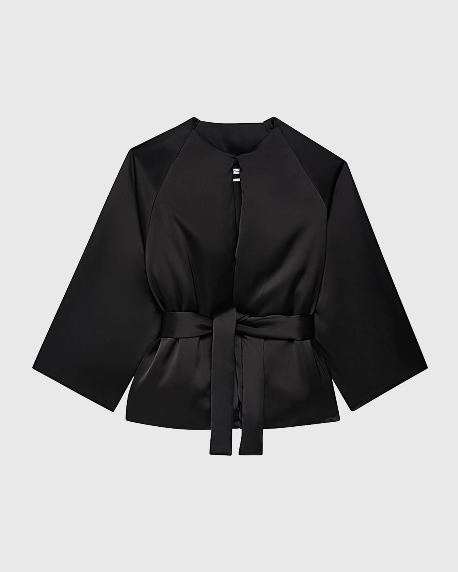 Another Tomorrow Padded Self Tie Wrap Coat Neiman Marcus