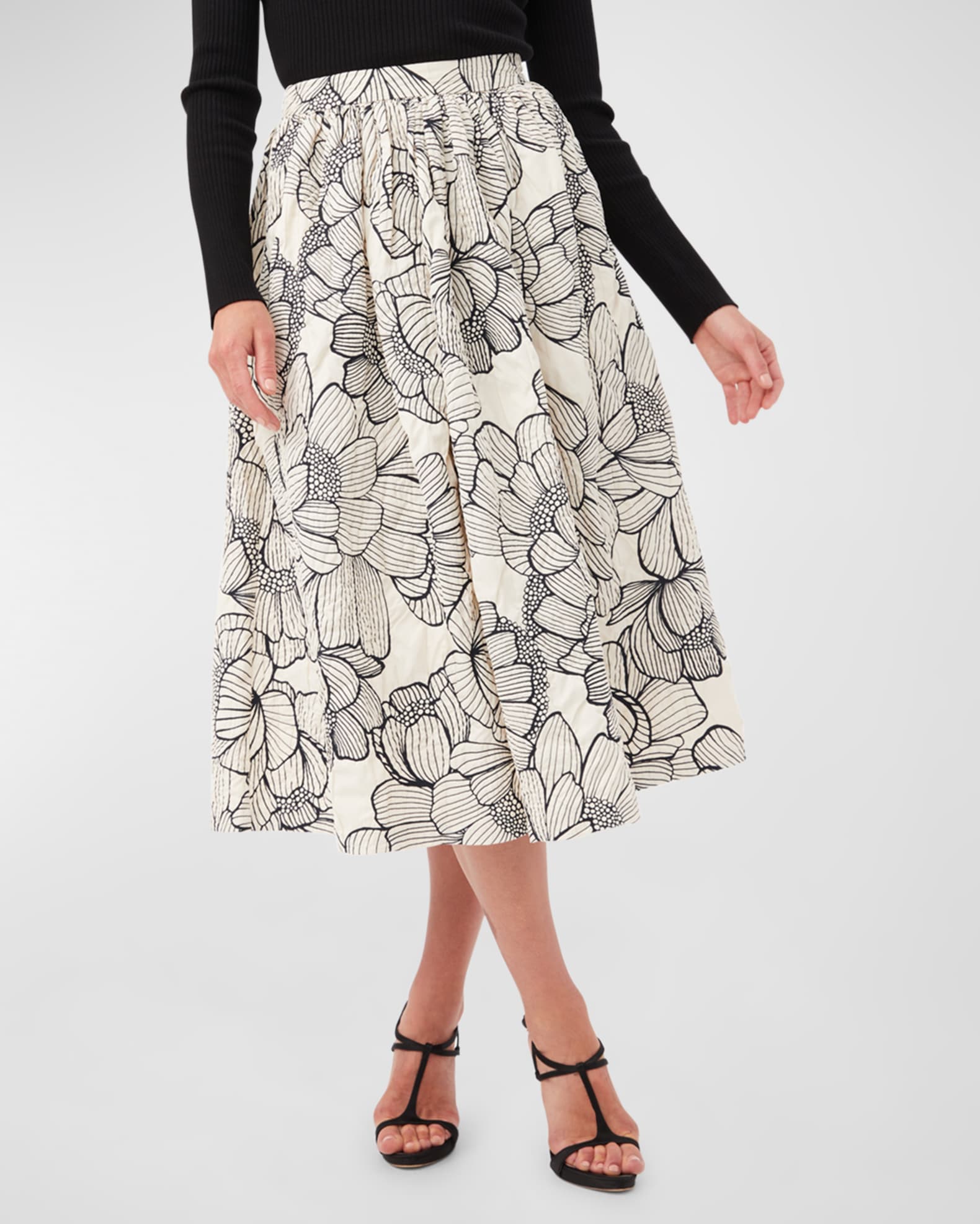 Ruched skirt 9mm outlet
