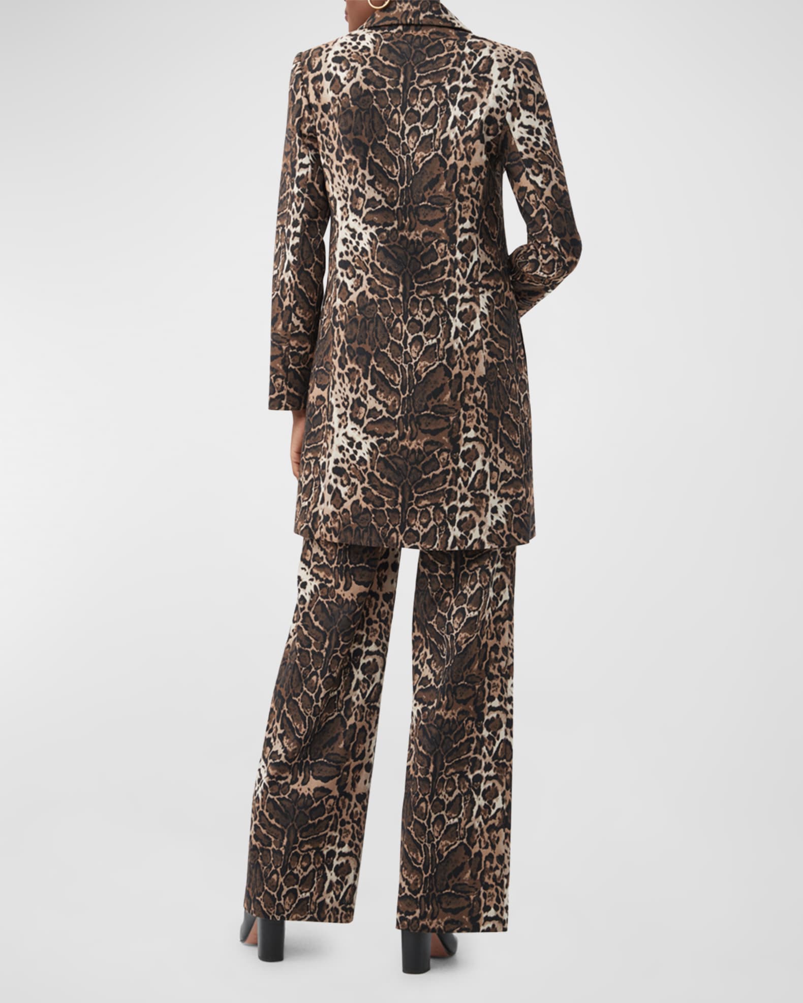 Trina turk leopard coat new arrivals