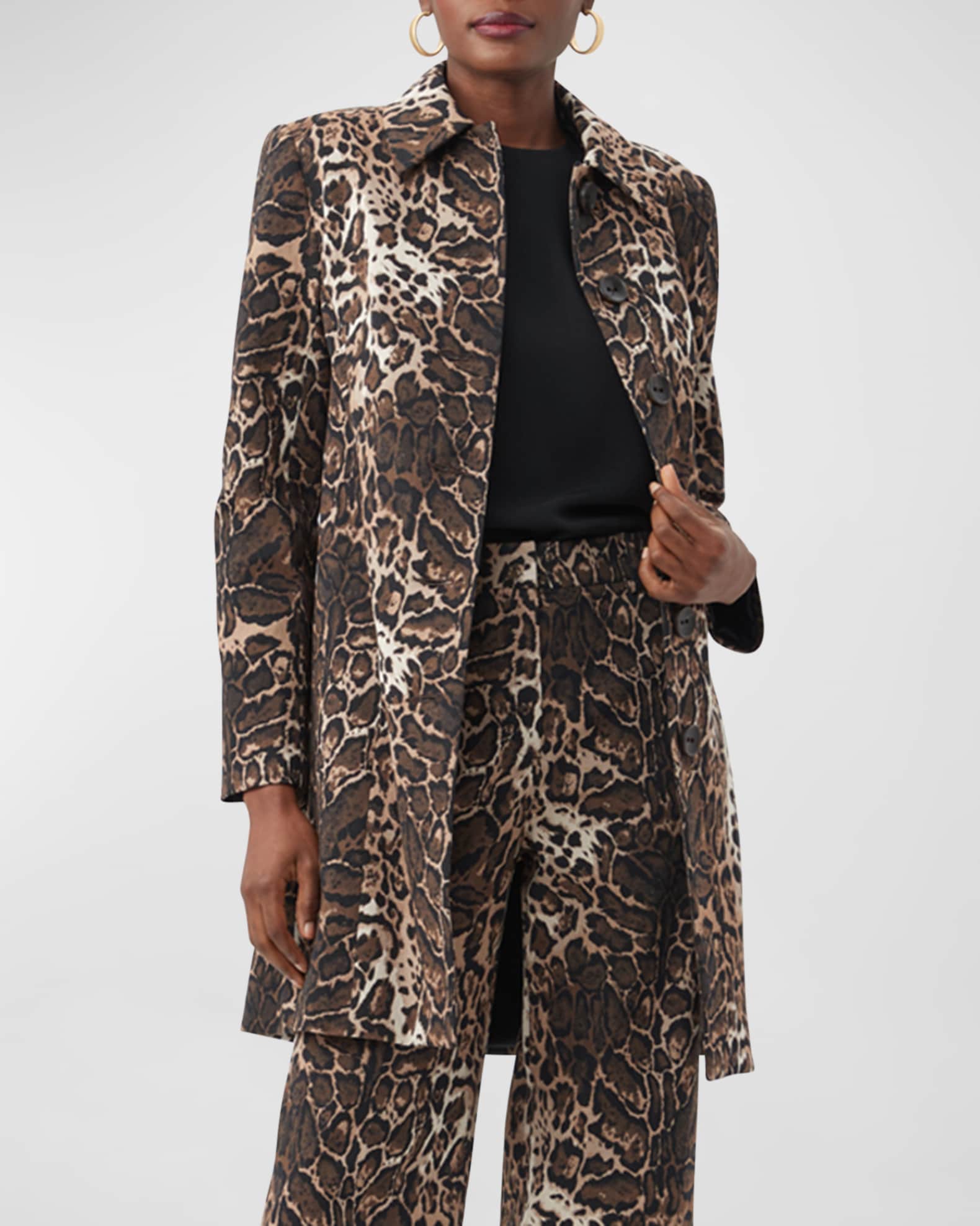 Trina turk coat new arrivals
