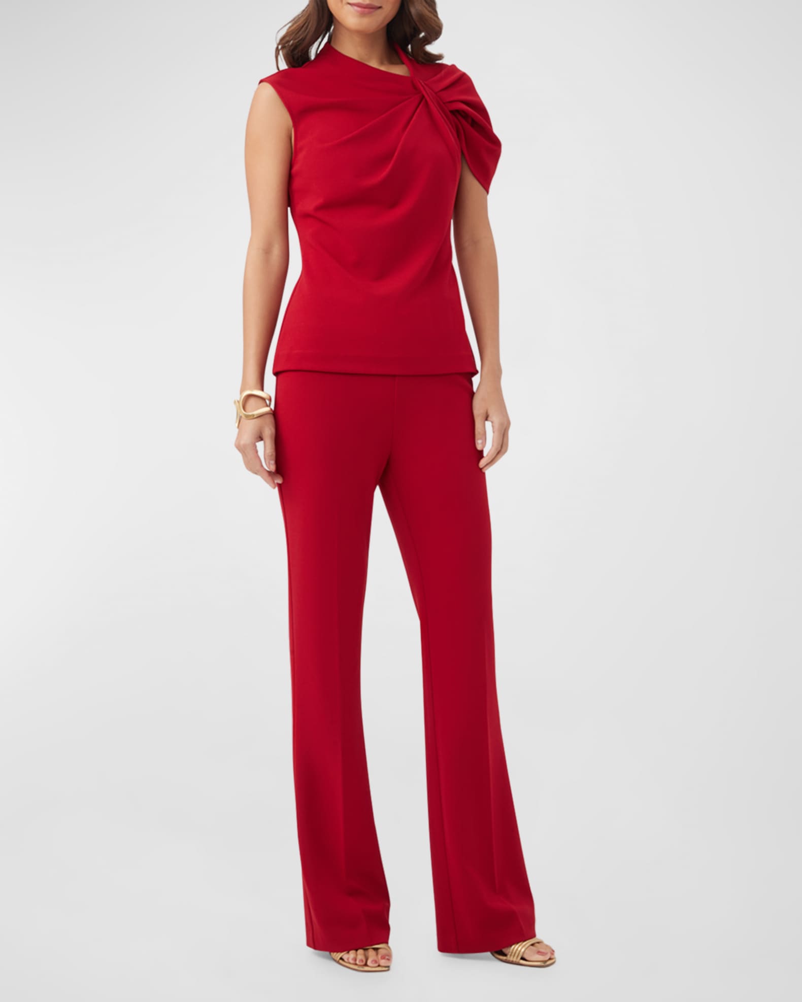 Jacoba High-Rise Flare-Leg Pants 1