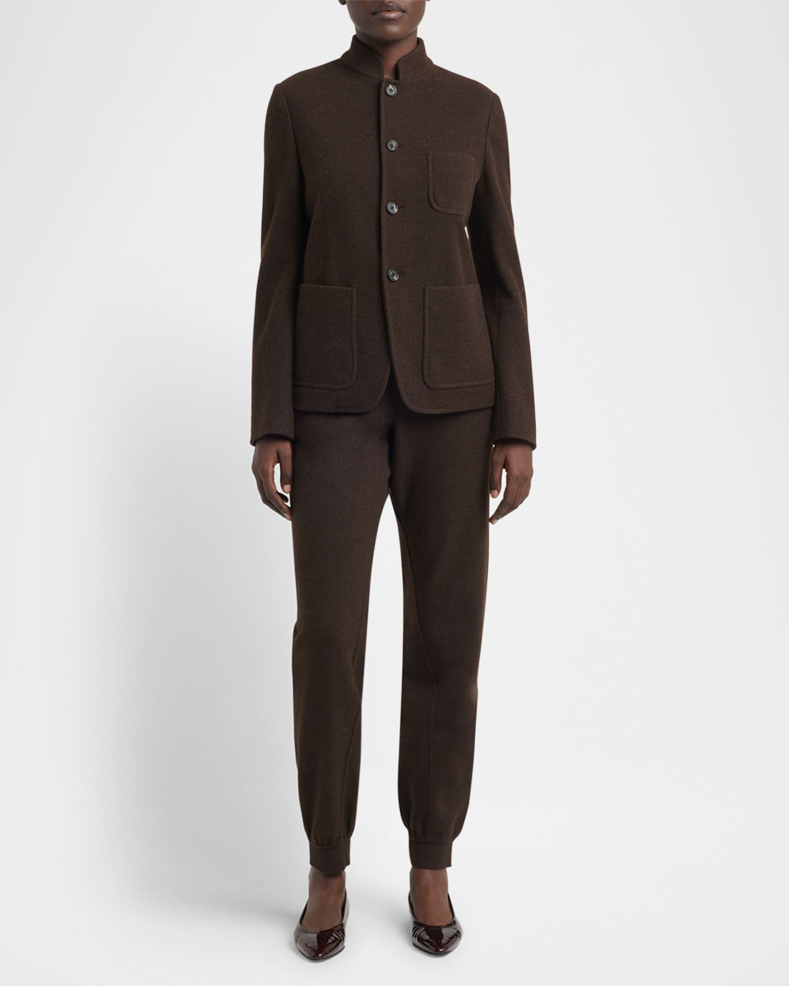 Loro Piana Mini Spagna Wool Jacket | Neiman Marcus