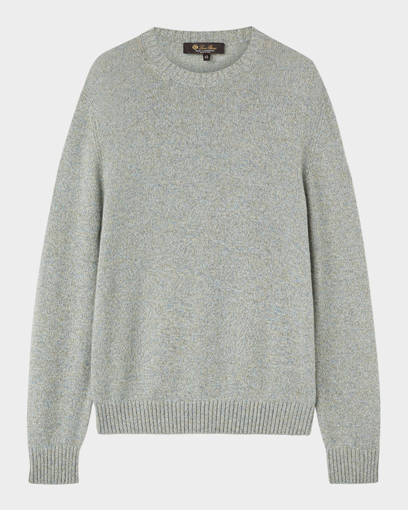 Loro Piana Cellio Cashmere Crewneck Sweater | Neiman Marcus display picture 1