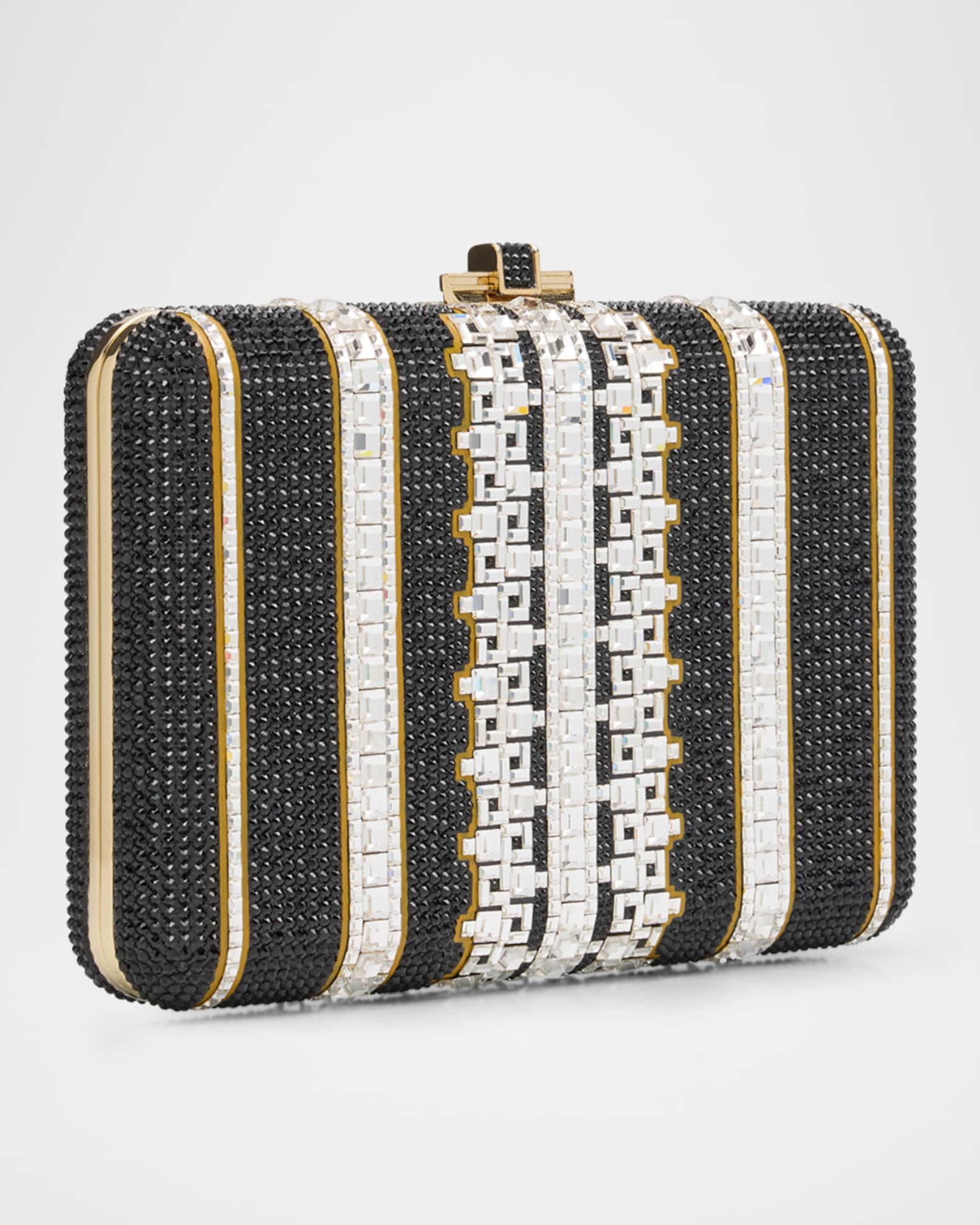 Judith leiber dollar clutch top