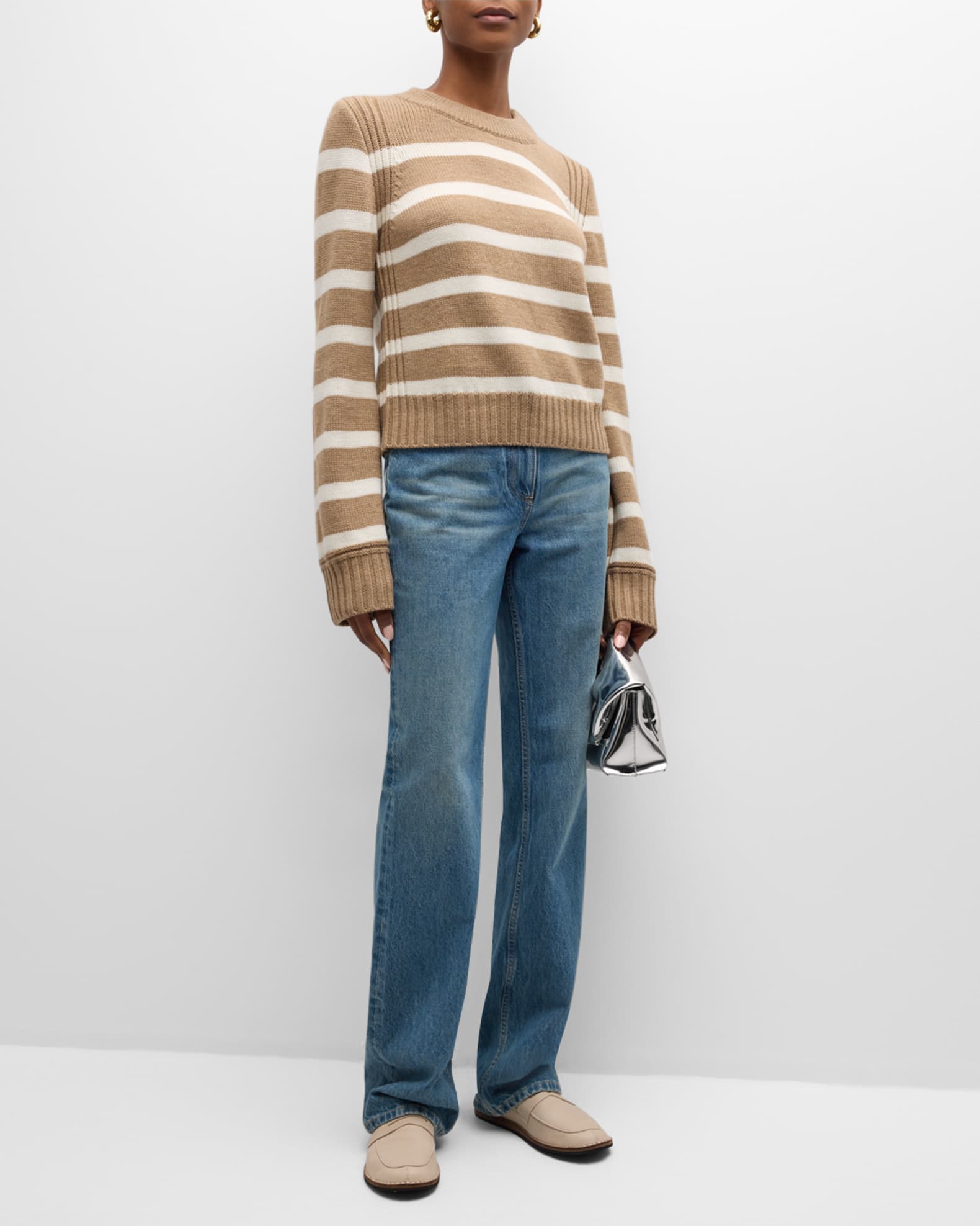 Jack Striped Wool Sweater  1