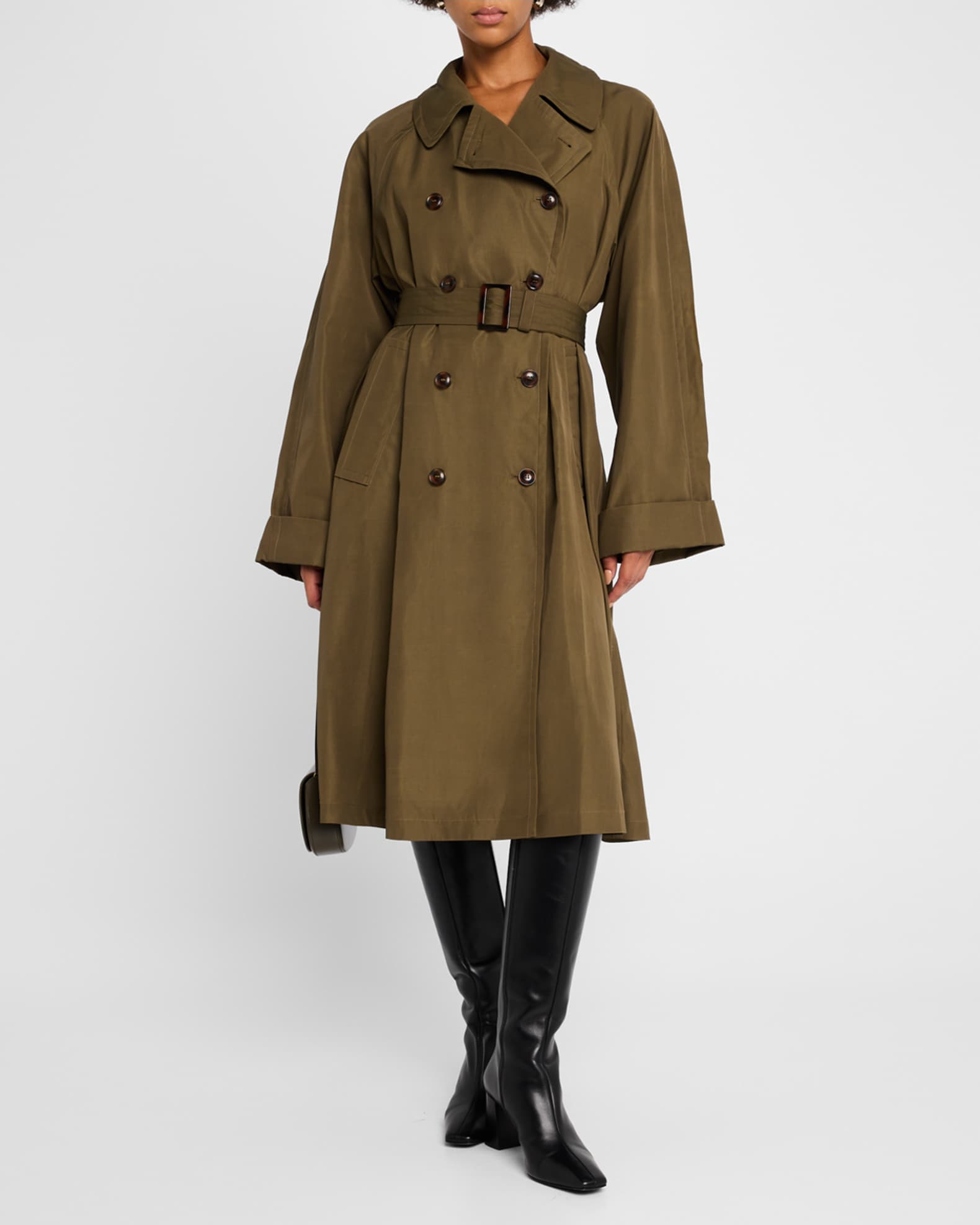 Soft belted trench coat hotsell