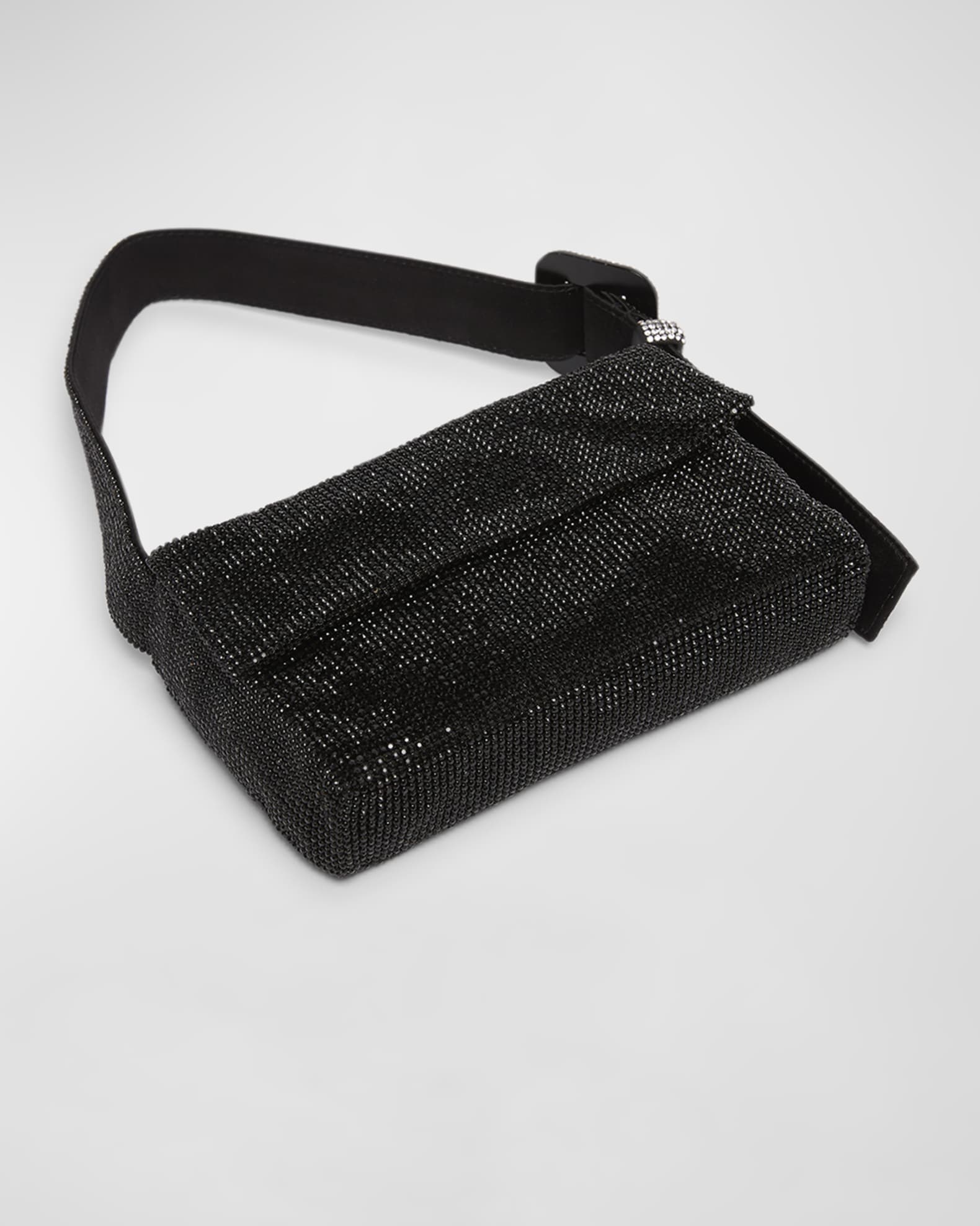 Vitty Mignon Mesh Crystal Shoulder Bag 1