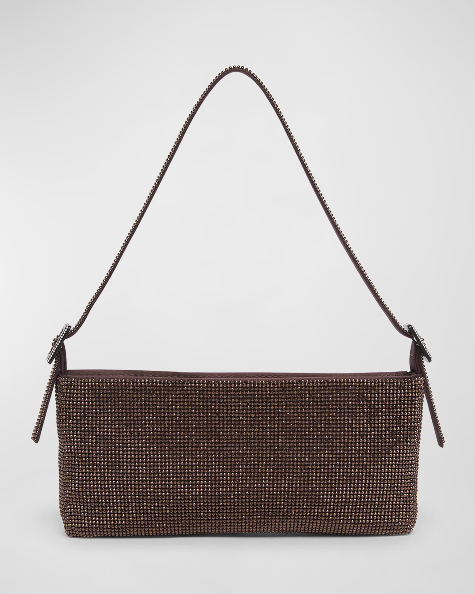 Your Best Friend La Grande Mesh Crystal Shoulder Bag 0