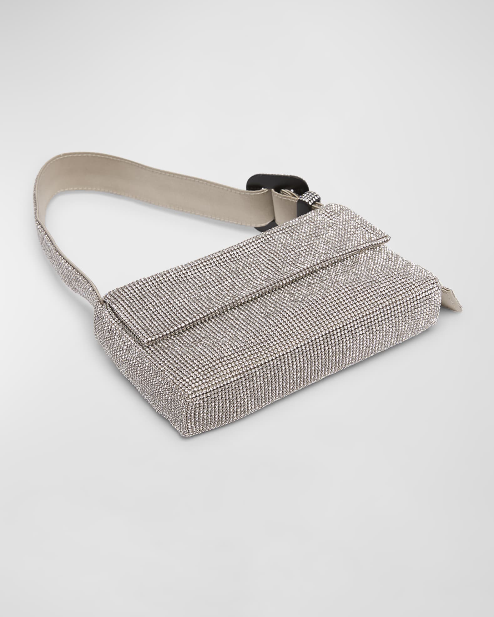 Vitty Mignon Mesh Crystal Shoulder Bag 1