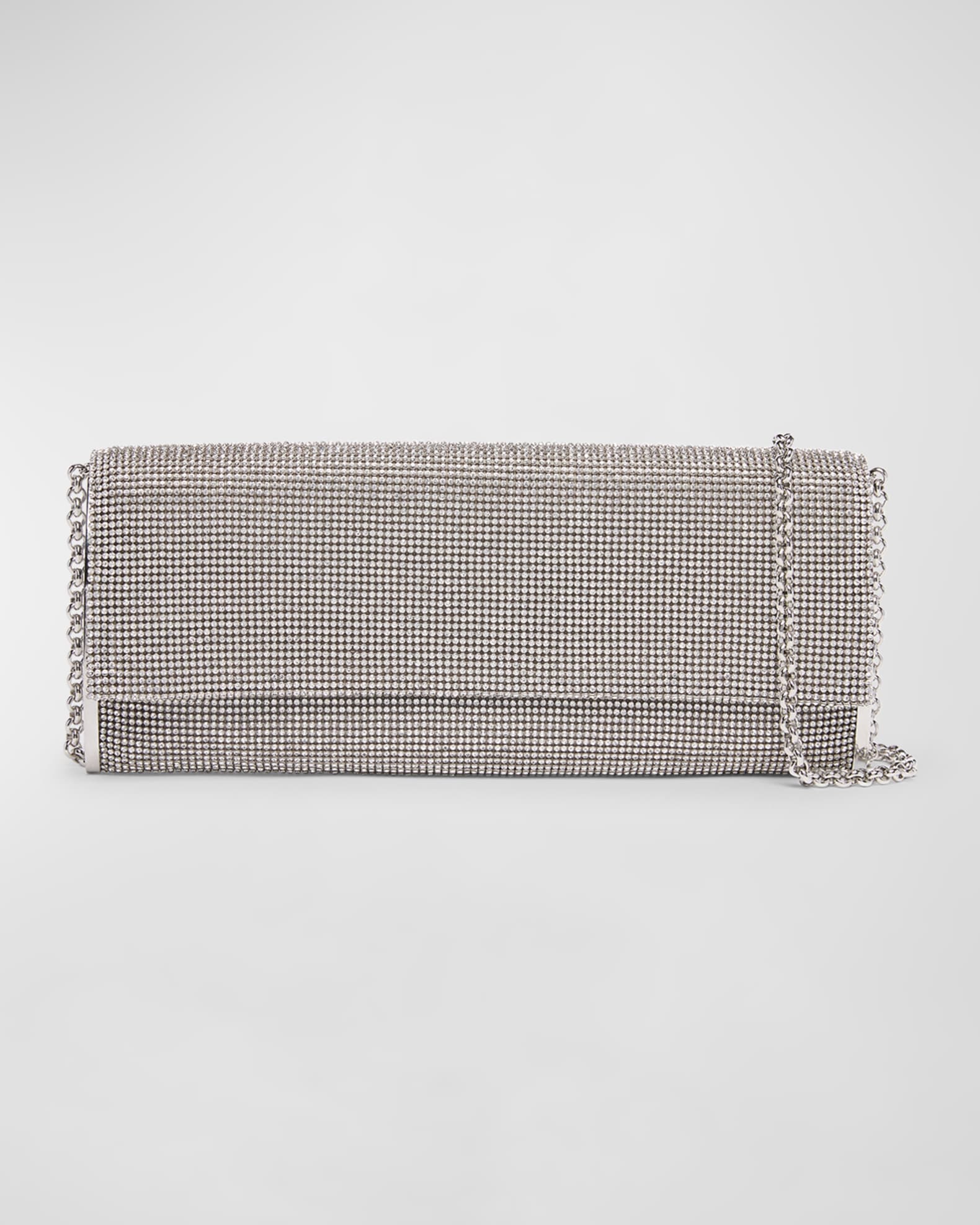 Kate Mesh Crystals Clutch Bag 0