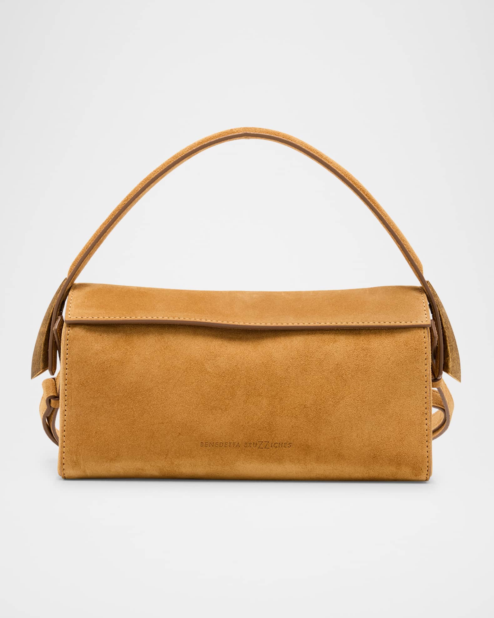 Elif Satin Calf Top-Handle Bag 0