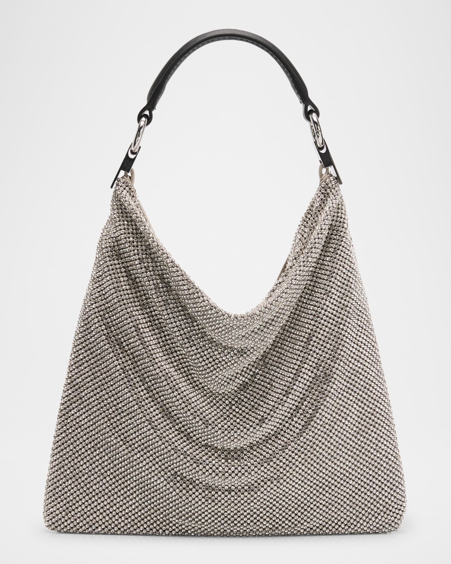 Bella Ciao Crystal Mesh Shoulder Bag 0