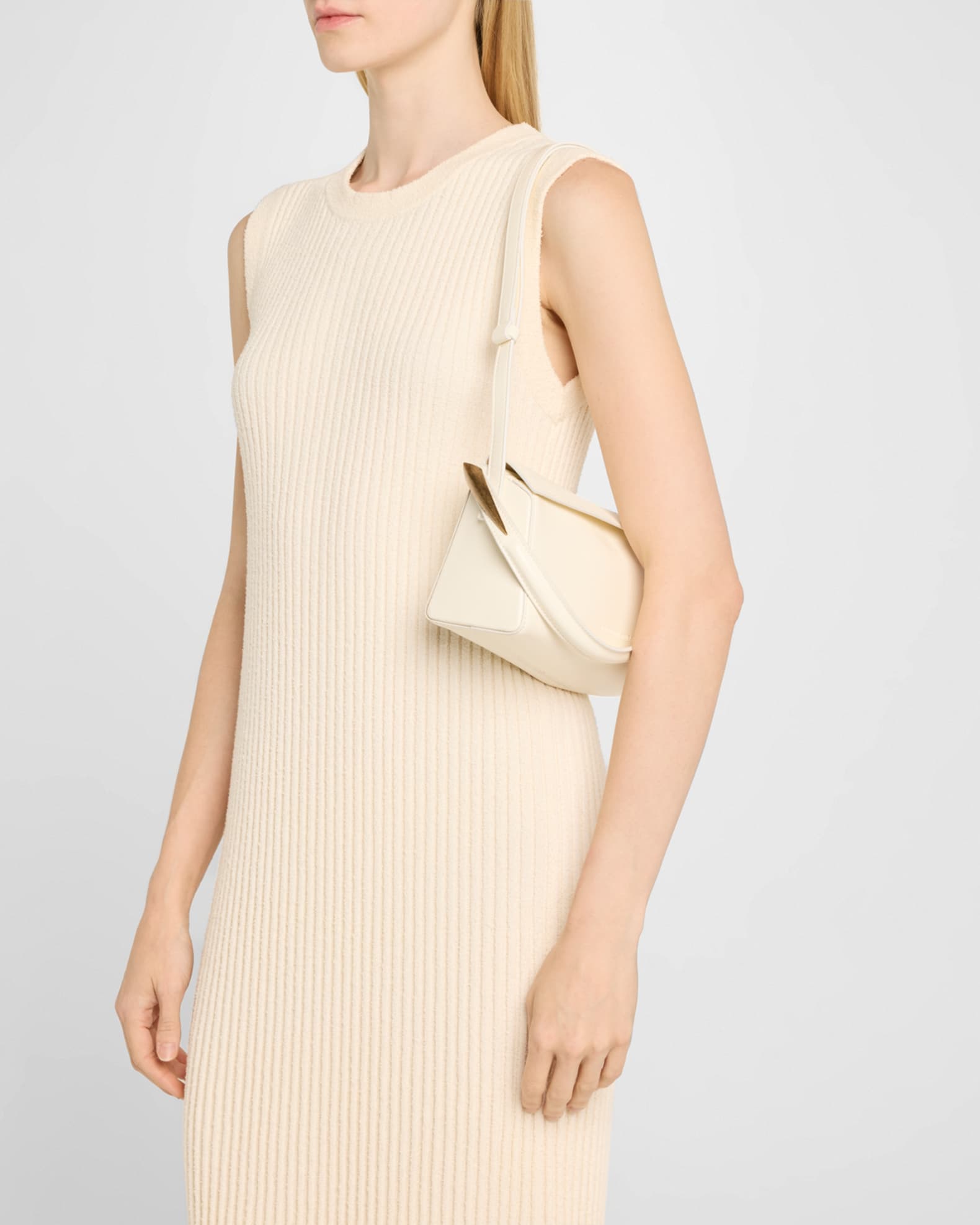 Elif Napa Leather Top-Handle Bag 1