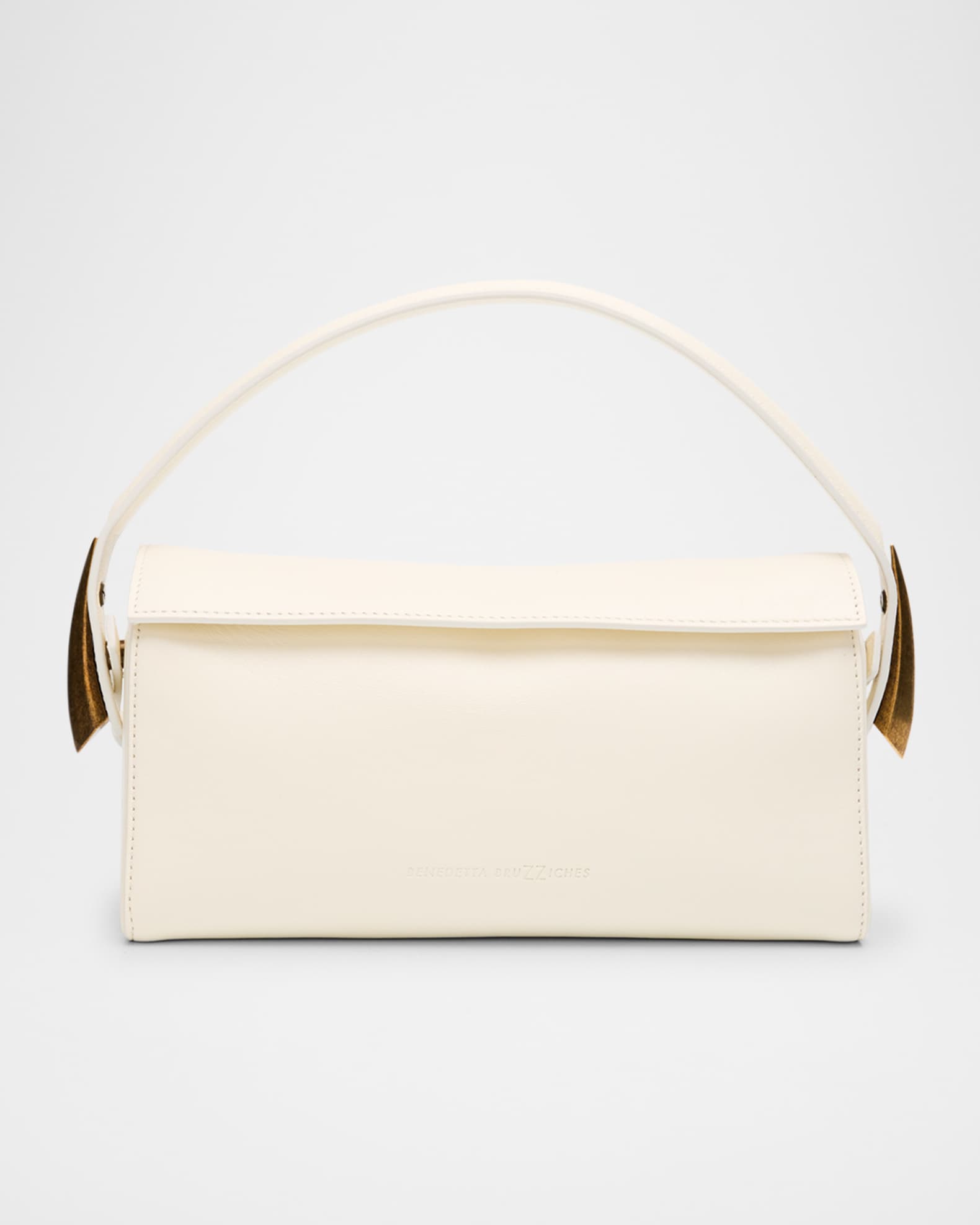 Elif Napa Leather Top-Handle Bag 0