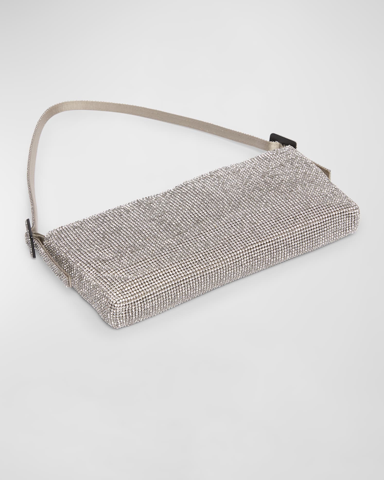 Your Best Friend La Grande Mesh Crystal Shoulder Bag 1