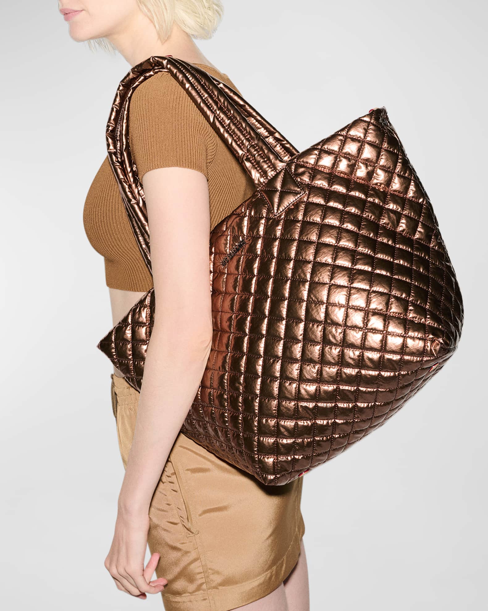 Mz wallace rose gold metro tote 2025