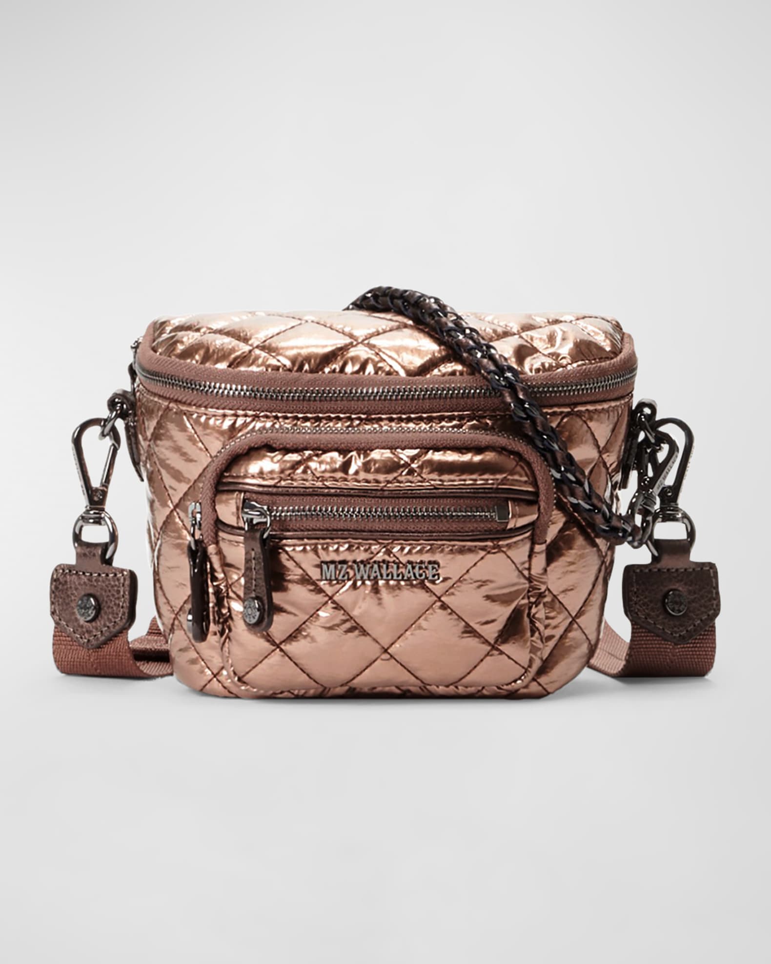 Micro Crosby Sling Bag Copper Metallic Lacquer MZ Wallace