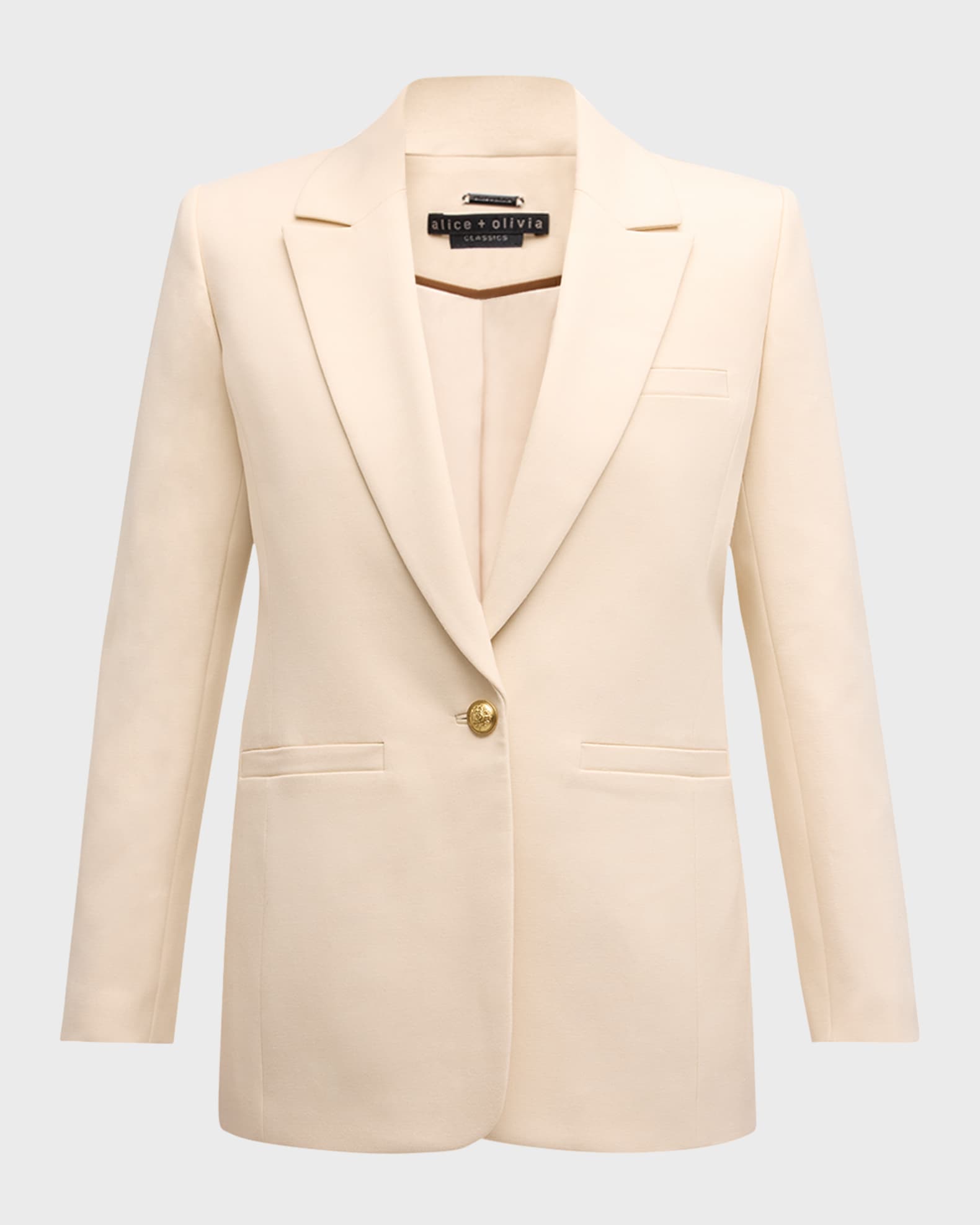 Billie Elbow Patch Boxy Blazer