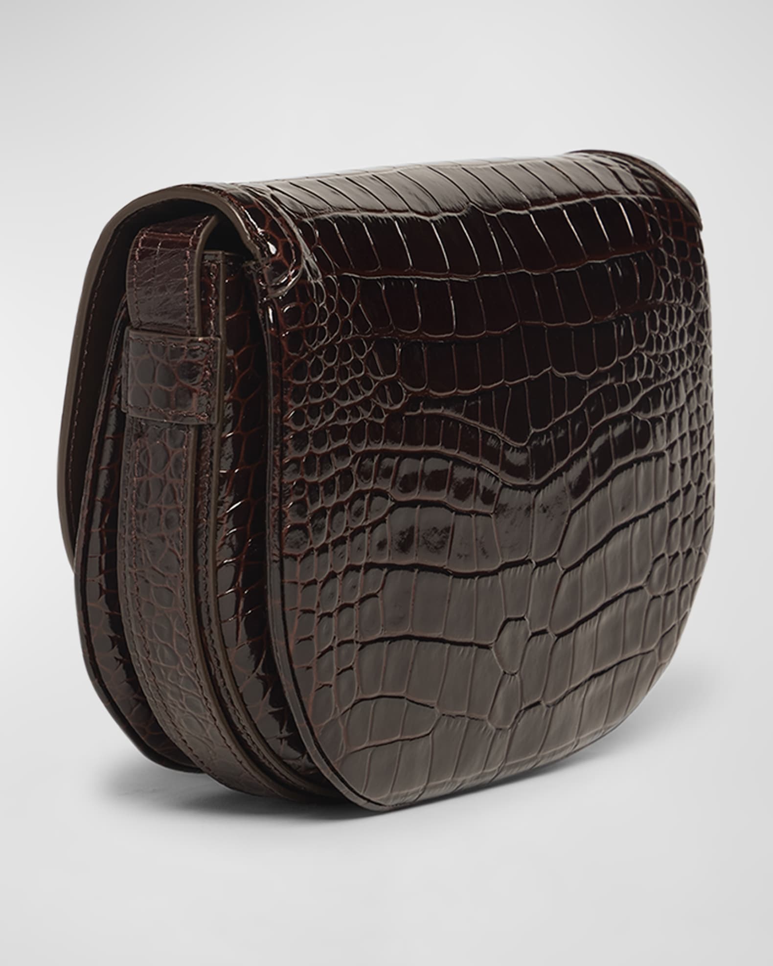 【TOM FORD】Wallis クロコ風パテントレザー ショルダーバッグ TOM FORD Wallis クロコ風パテントレザー ショルダーバッグ