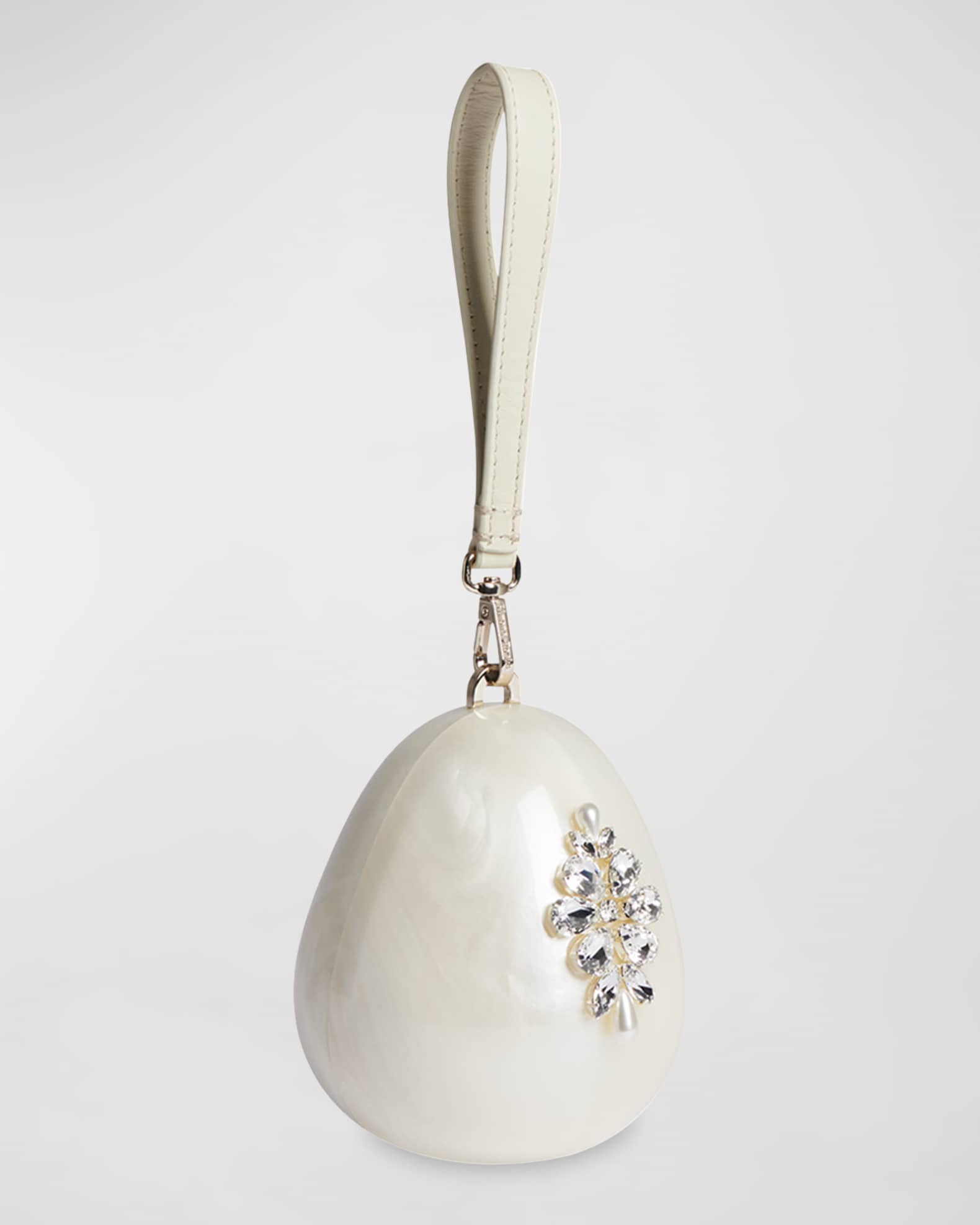Simone Rocha Micro Egg Bag with Pearl Crossbody Curated at