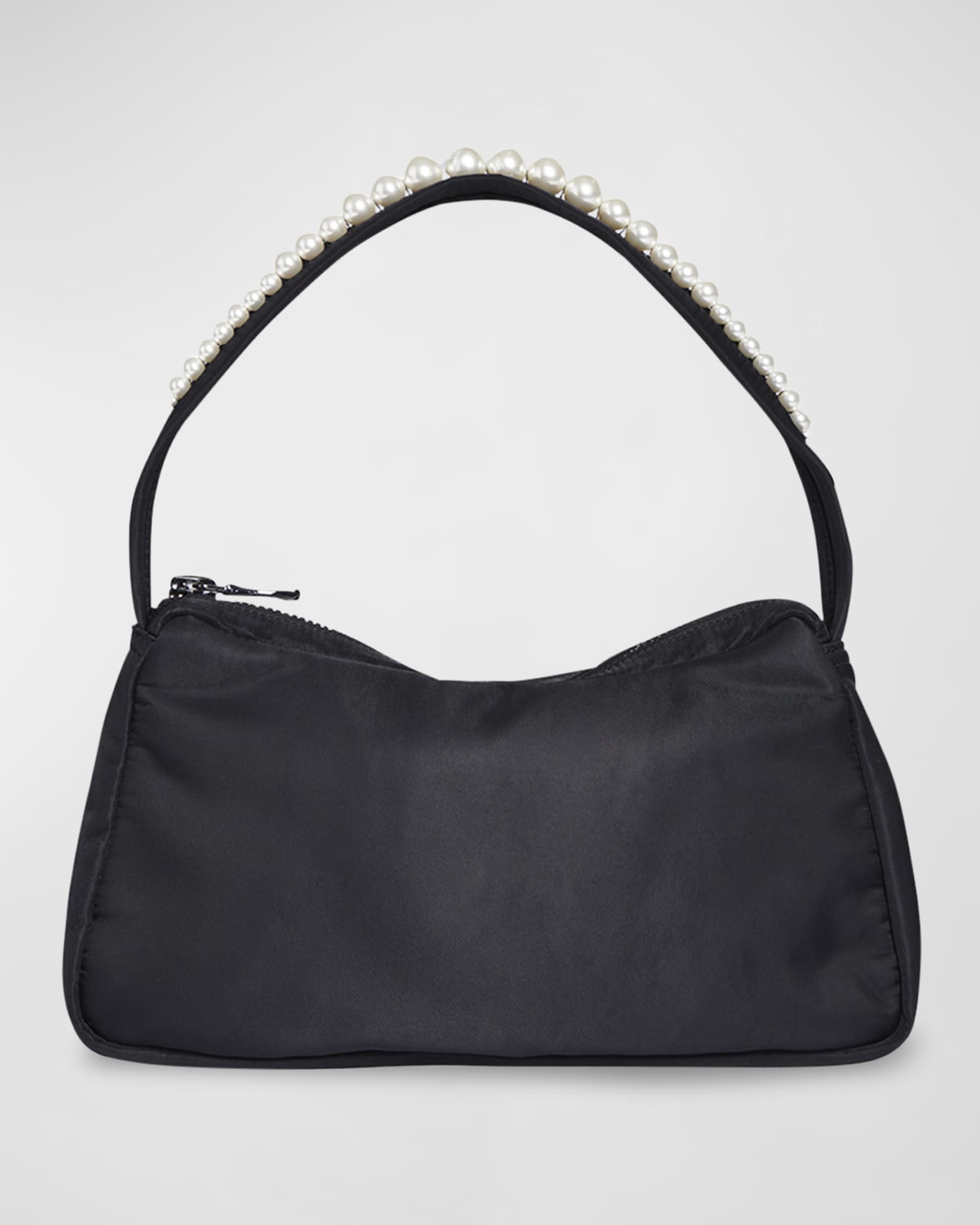 Utility Bow Pearly Pochette Shoulder Bag