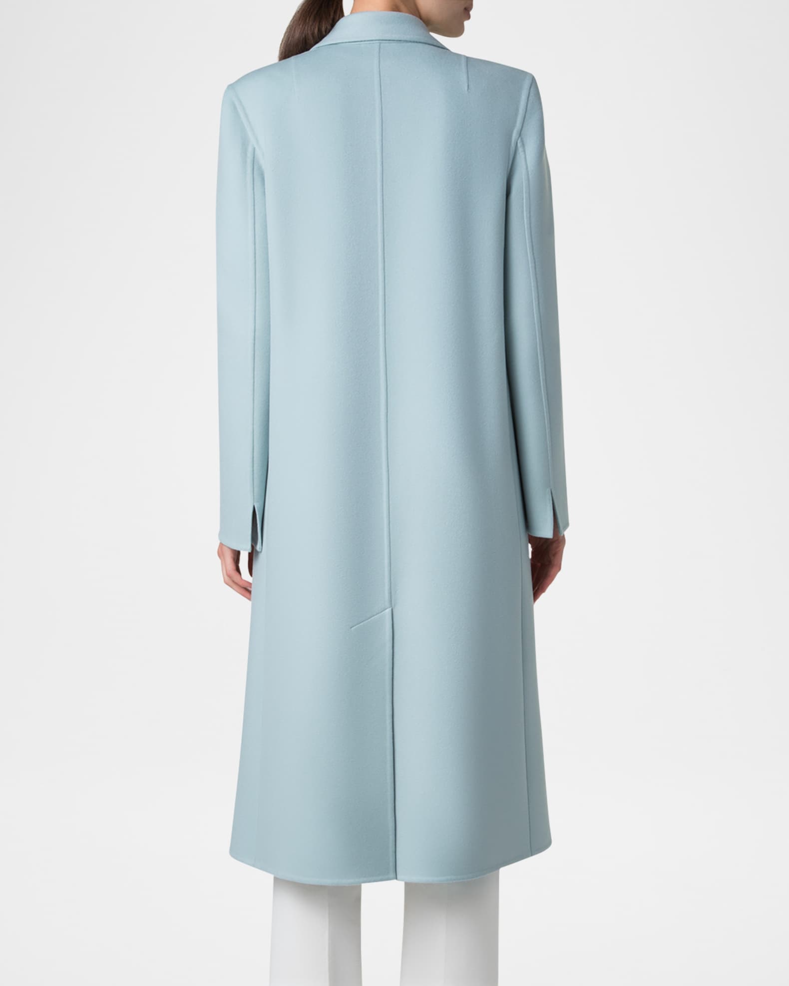 Akris Zelda Cashmere Double-Breasted Coat | Neiman Marcus