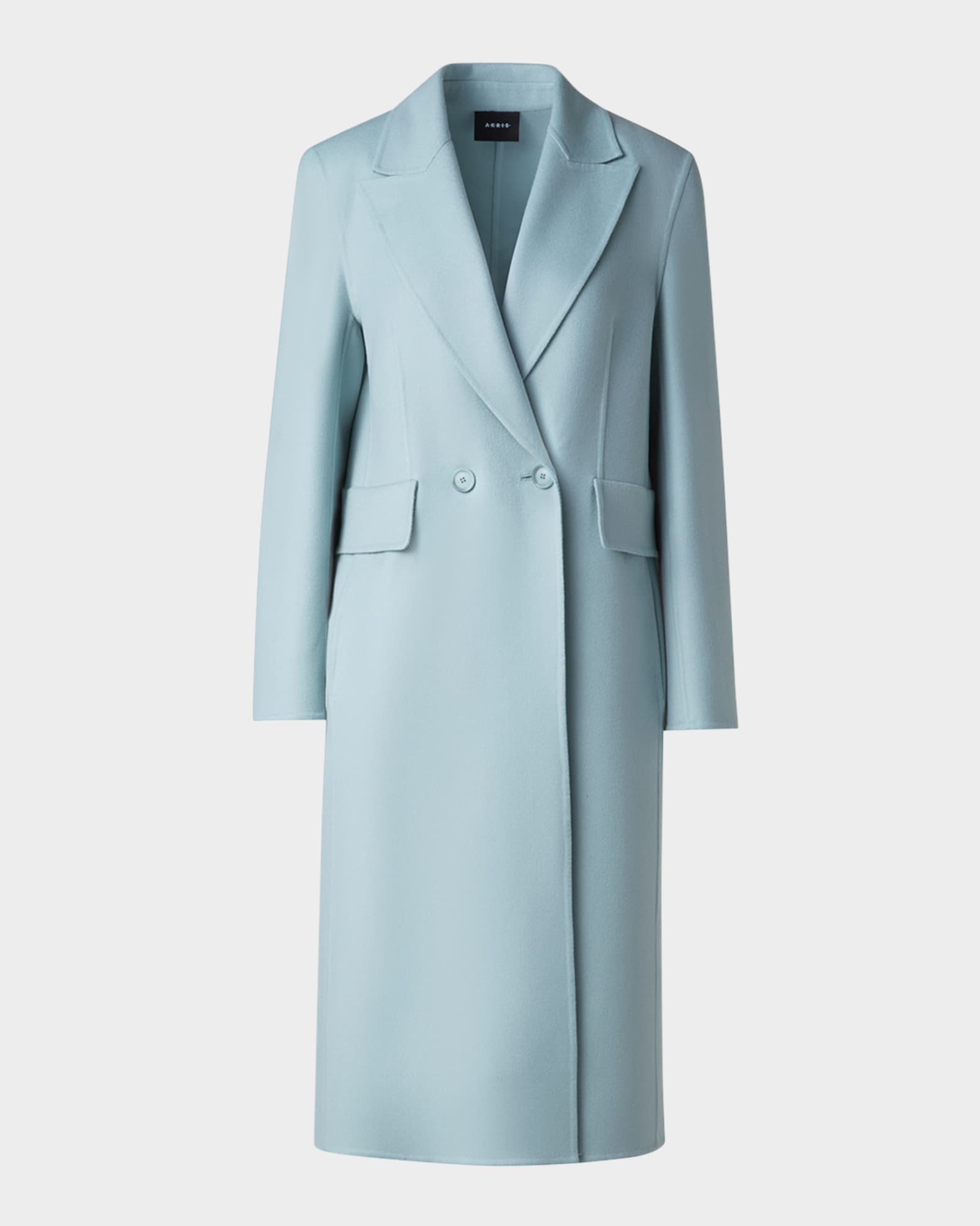 Zelda Cashmere Double-Breasted Coat 0