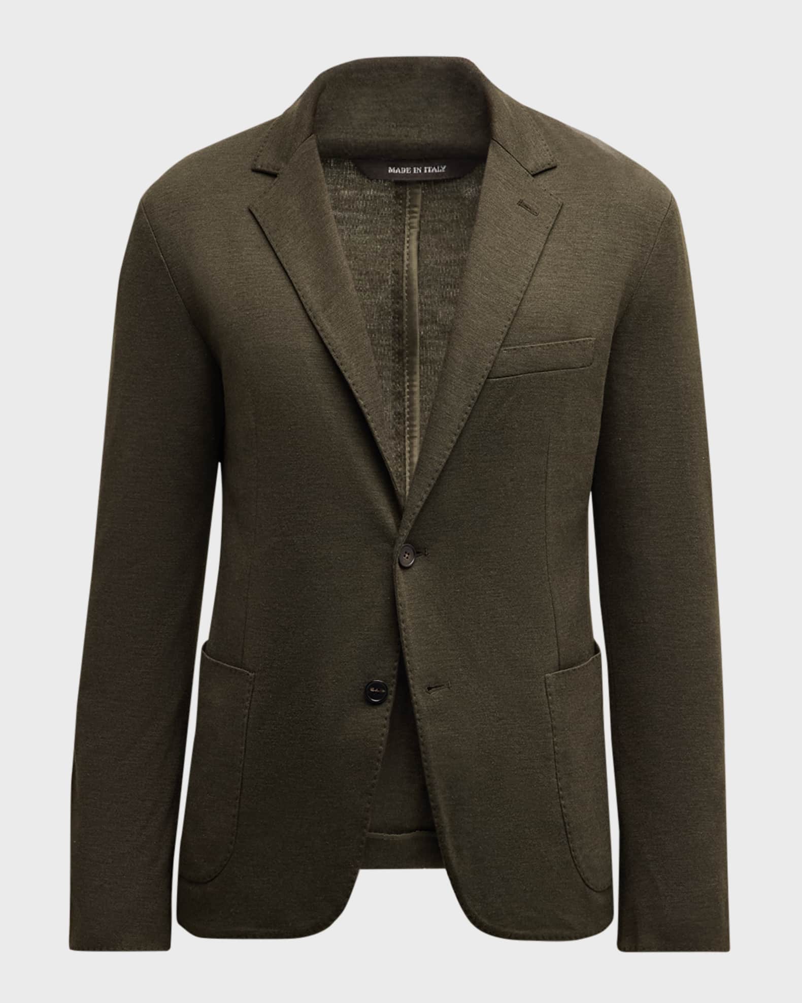Men's Sunset Cashmere Silk Sports Jacket 0