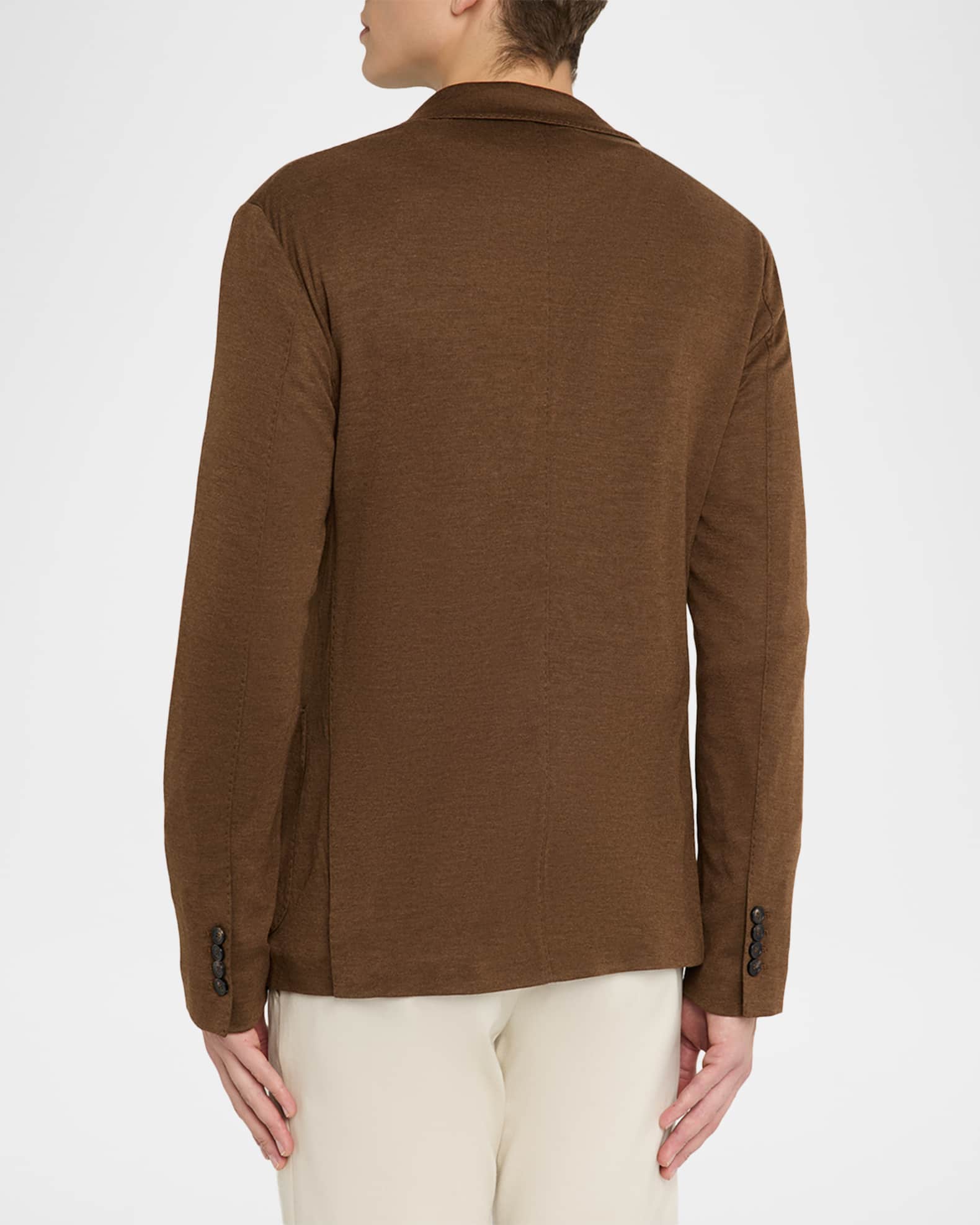 Loro Piana Men's Sunset Cashmere Silk Sports Jacket | Neiman Marcus