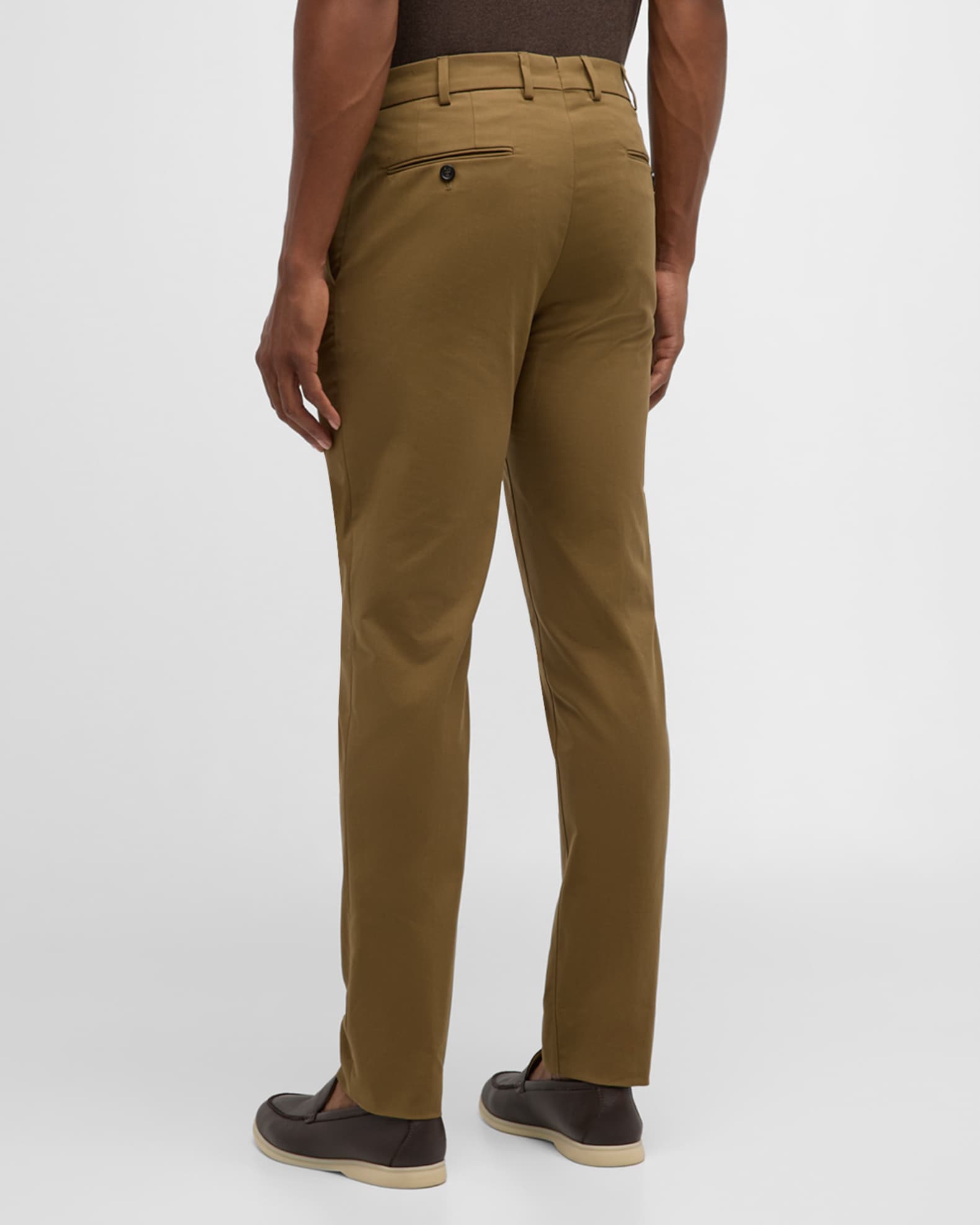 パンツ Loro Piana Cotton Slacks MADE IN ITALY Loro Piana Black Cotton Pants – StudioSuits