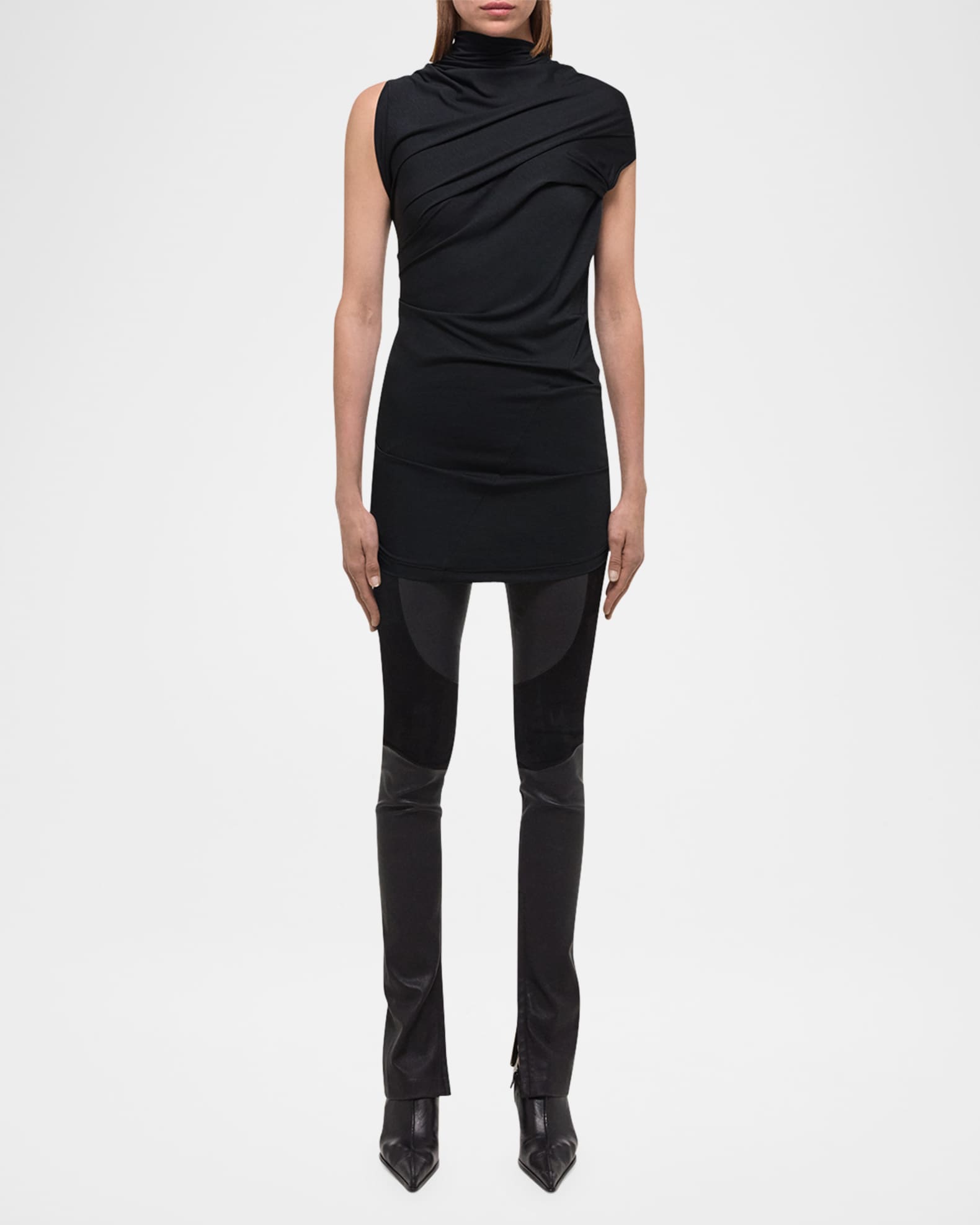 Sleeveless Jersey Wind Top 1