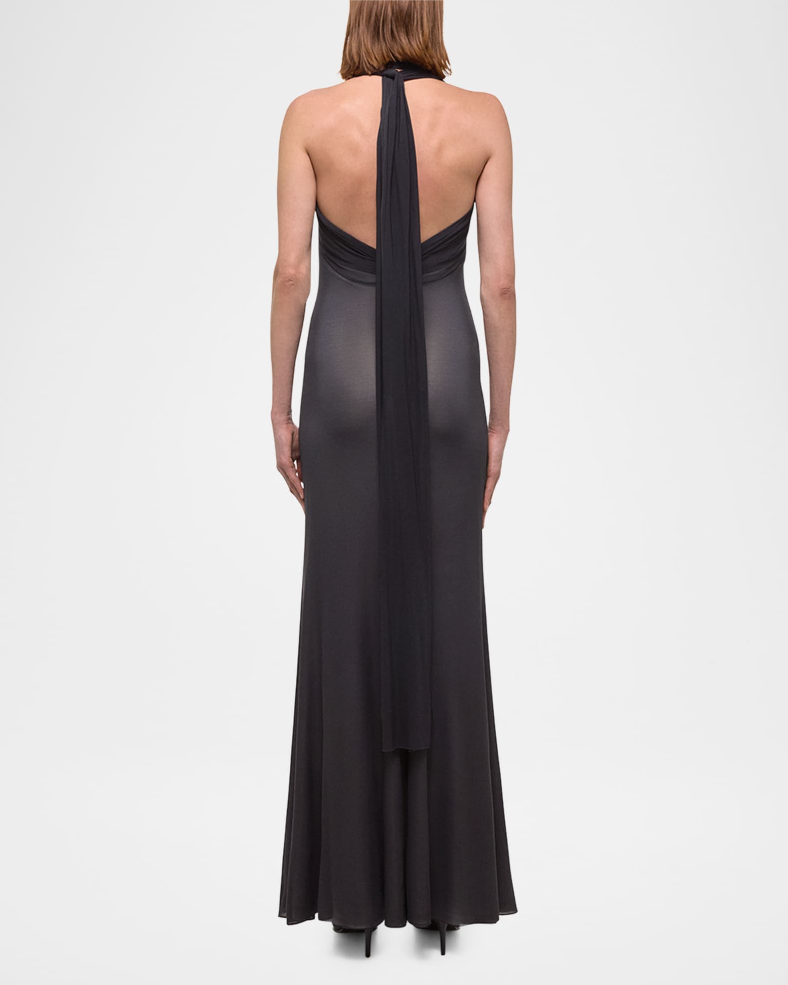 Helmut Lang Dancer Maxi Dress Black M