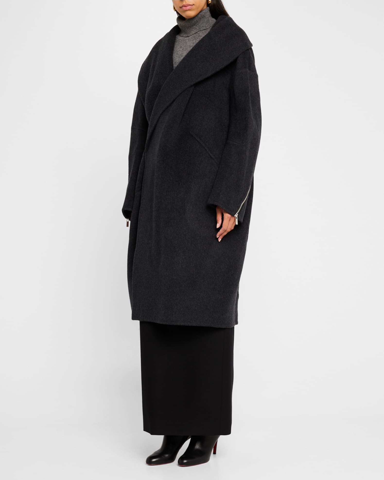 Apex Wool Cocoon Jacket
