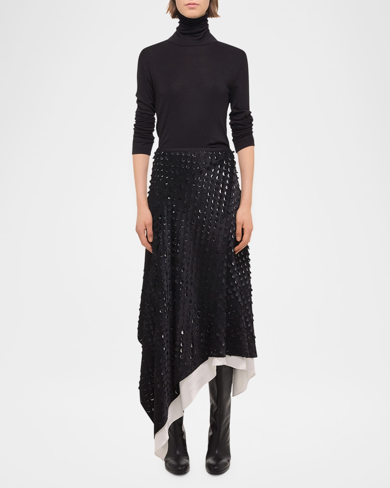 【在庫有】 Skirt Scarf Asymmetric Lang Helmut | Marcus Neiman スカート
