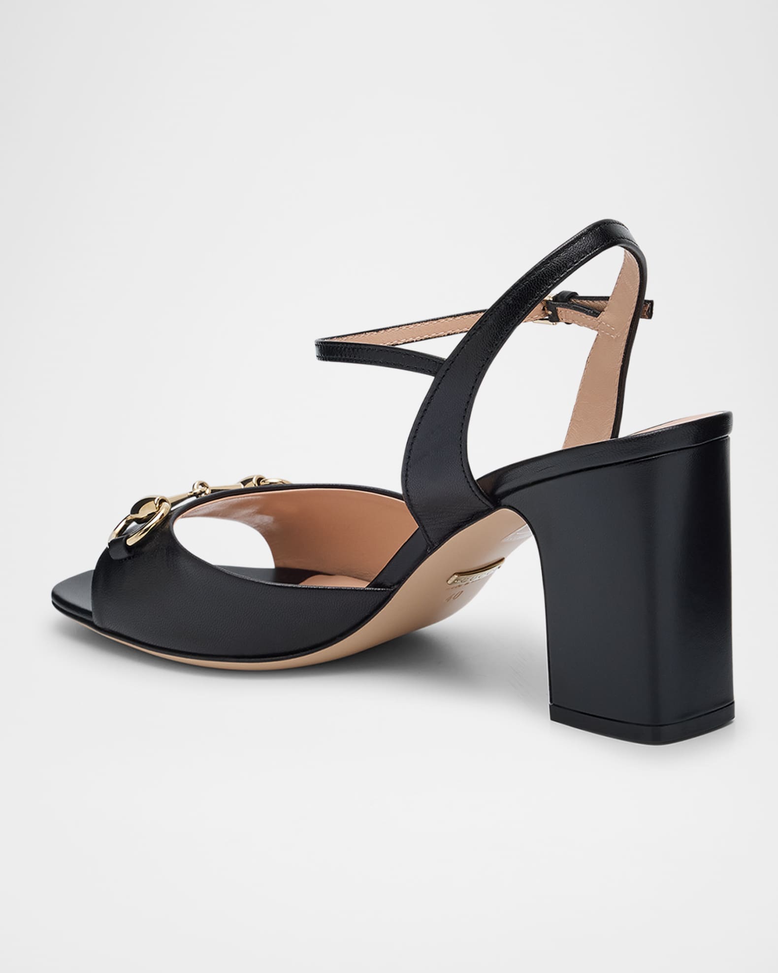 Lady Horsebit Leather Sandals 1