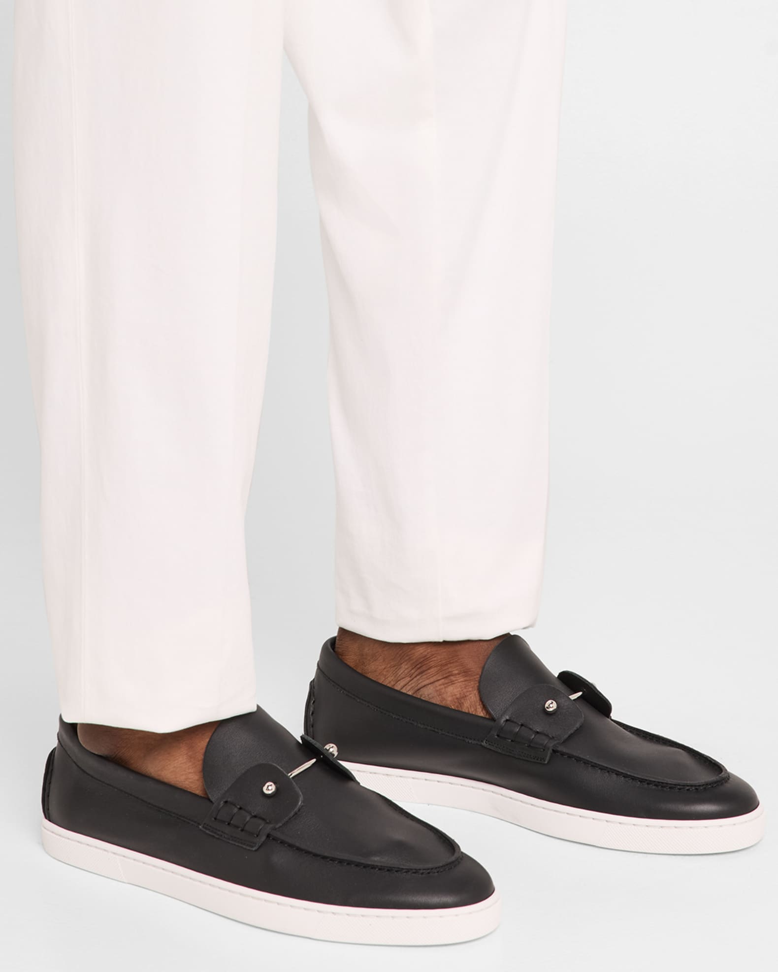 Men's Chambeliboat Leather Loafers 1