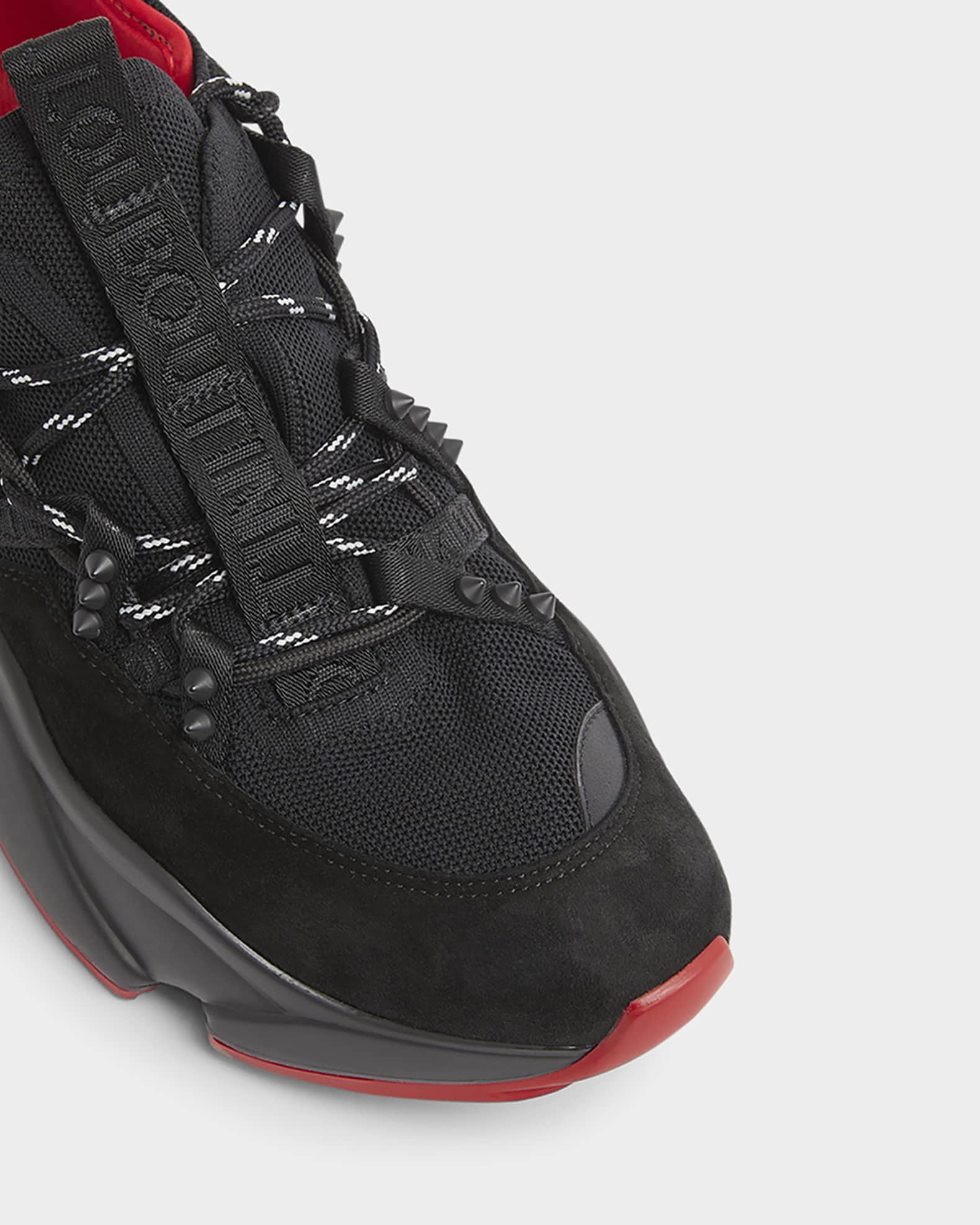 Christian Louboutin Men's Trailnrun Mesh Runner Sneakers