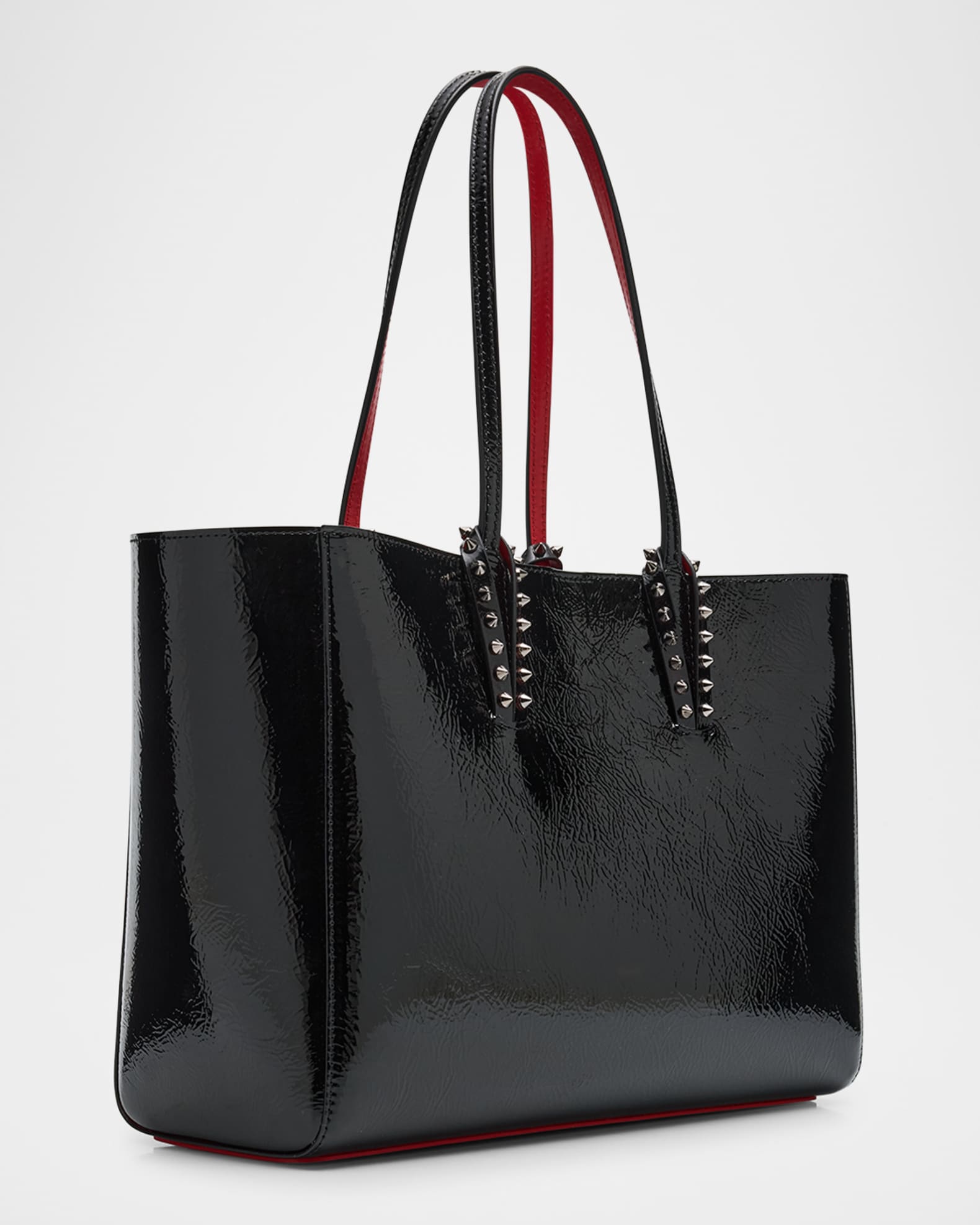 ZIOSTAND ISABADIDEA Patent Leather Tote Bag for Women - Versatile Durable  Shoulder Bag for Work Daily Use - Slim & Fat/Black
