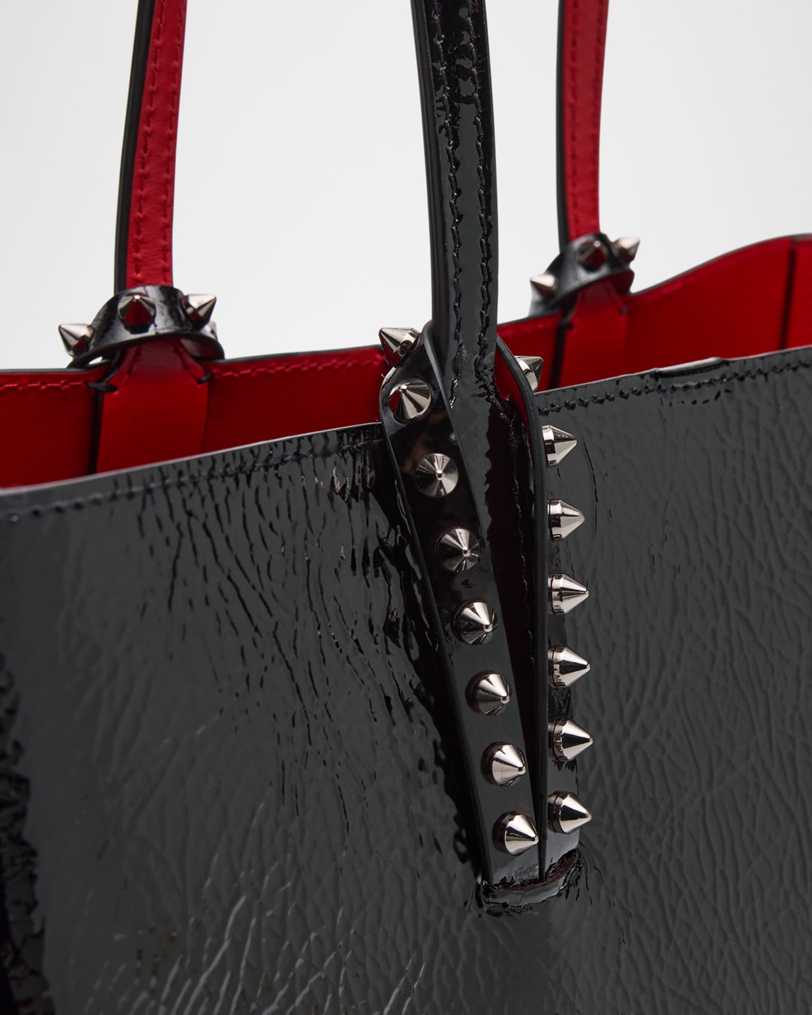 Christian Louboutin Cabata Small Tote Bag in Patent Leather