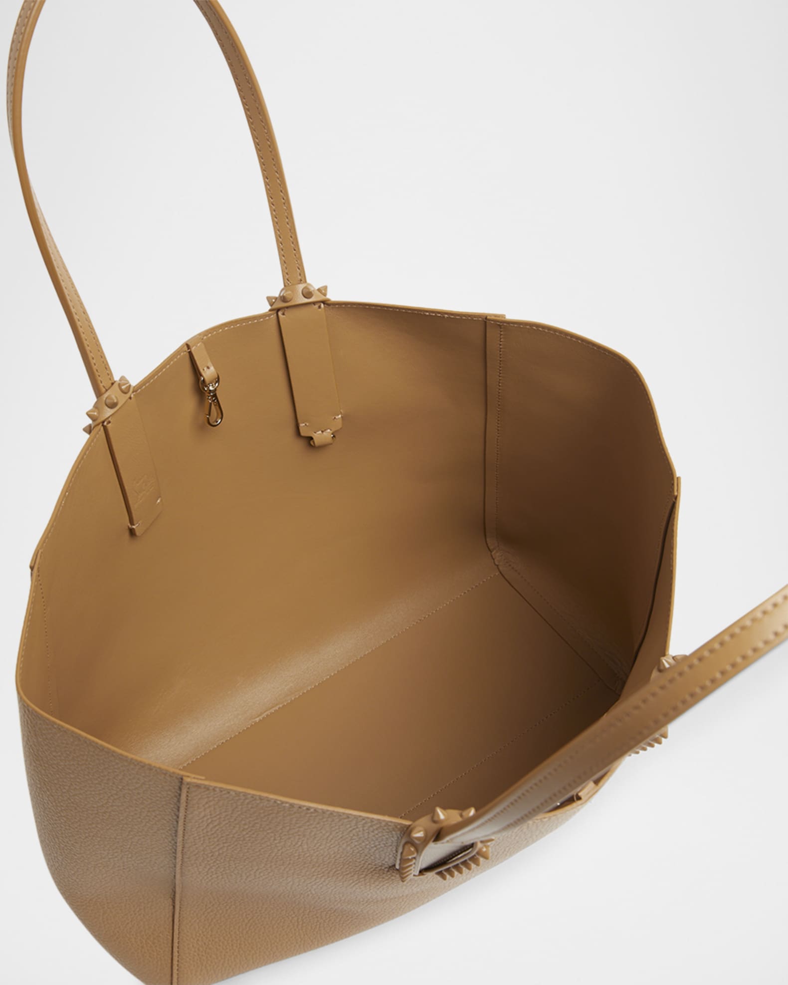 Christian Louboutin Cabata Soft Small Tote Bag in Grained Leather