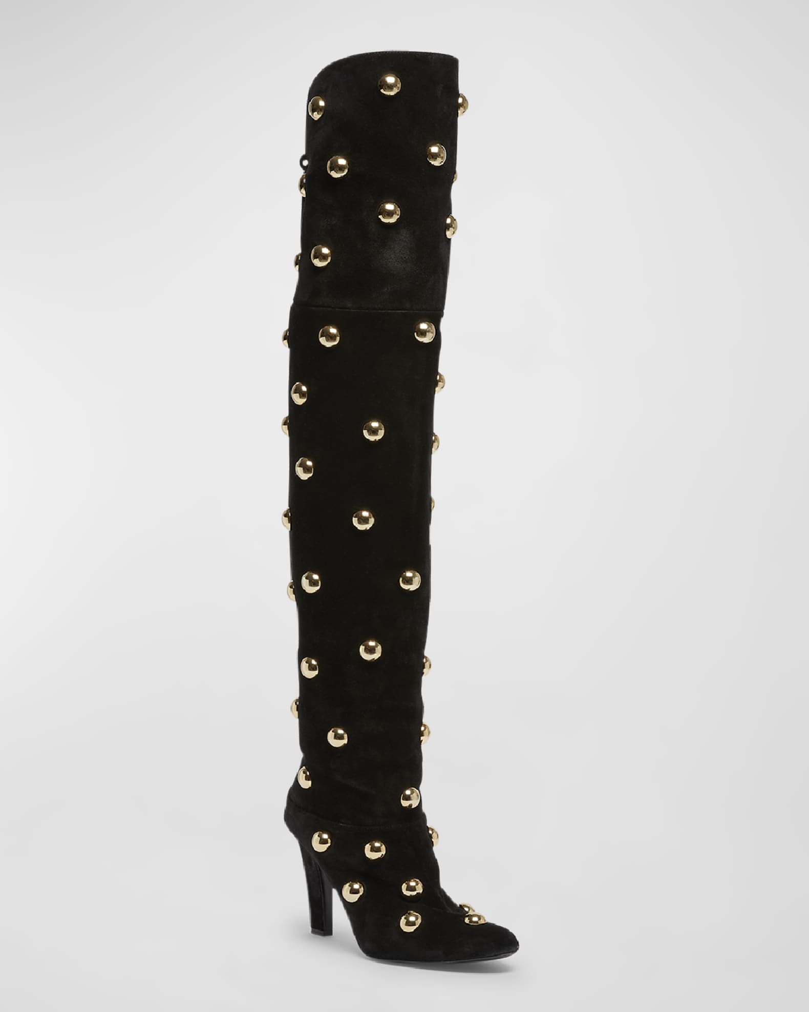 Over the knee boots with studs online