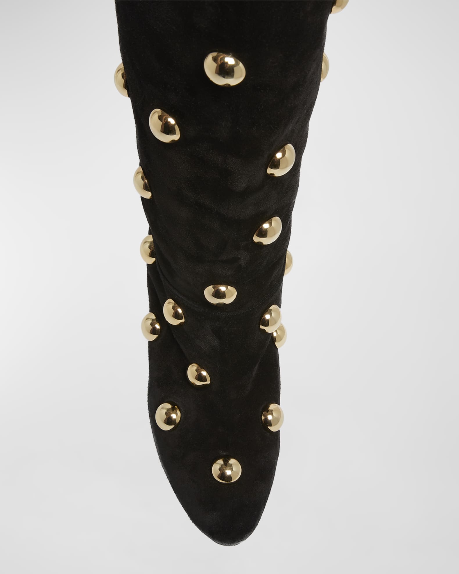 Over the knee boots with studs 2025