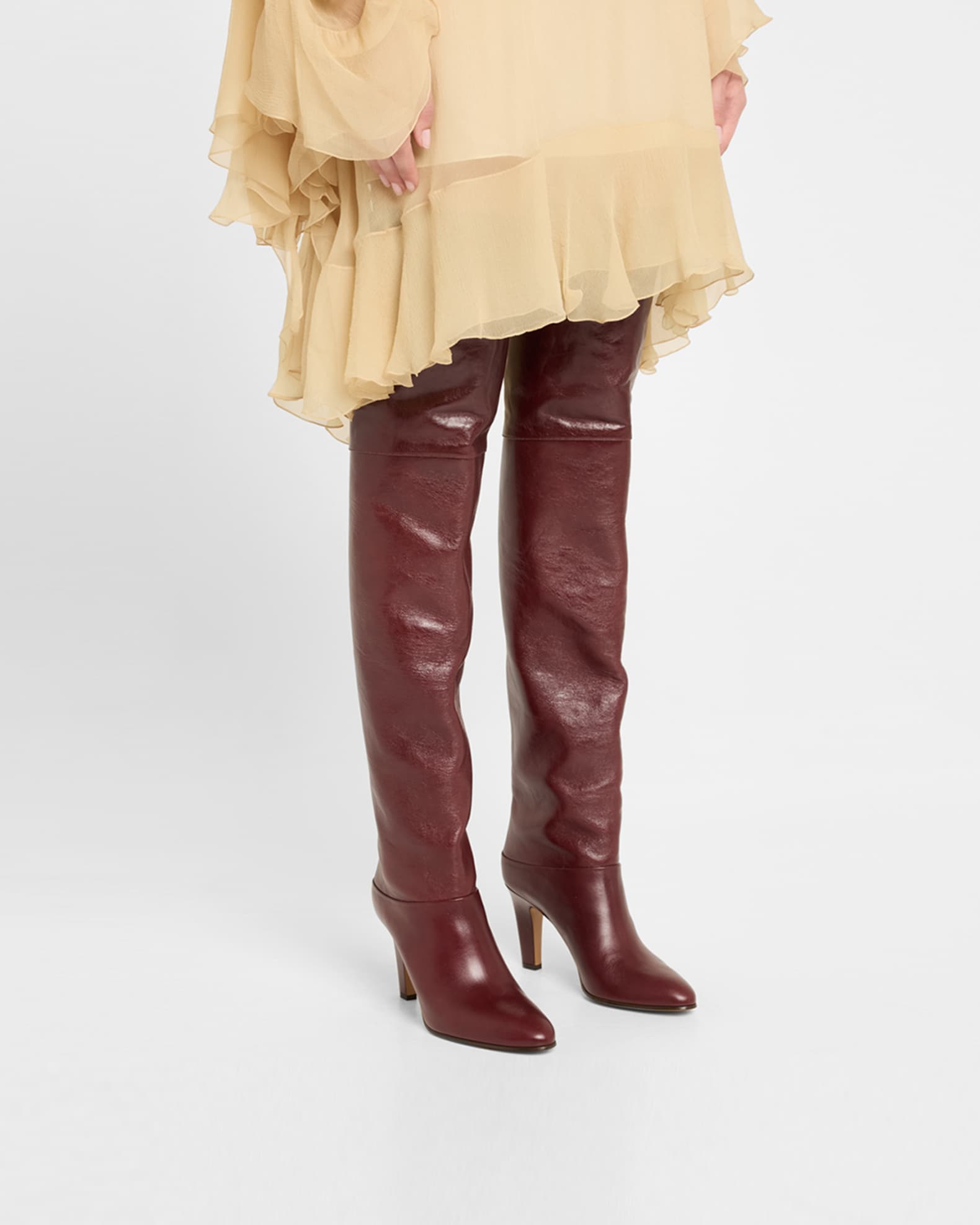 Eve Leather Over-The-Knee Boots 1