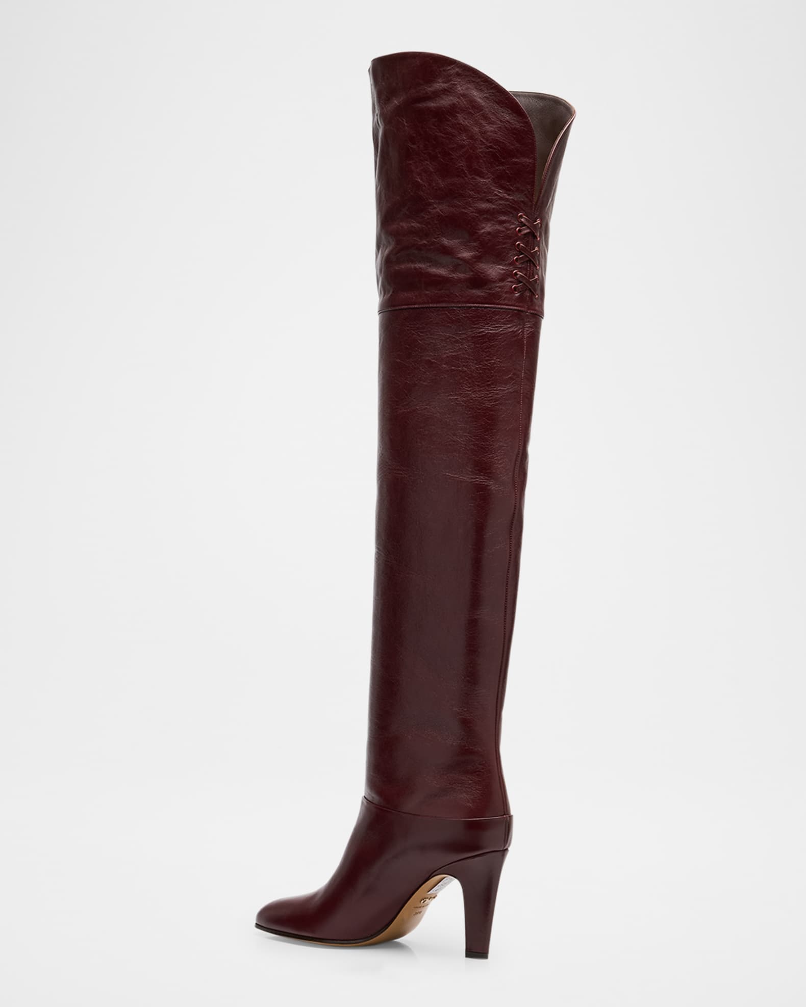 ロングブーツ Chloe Eve Khaki Green Leather Boot Chloé Eve khaki green leather boot | TheDoubleF