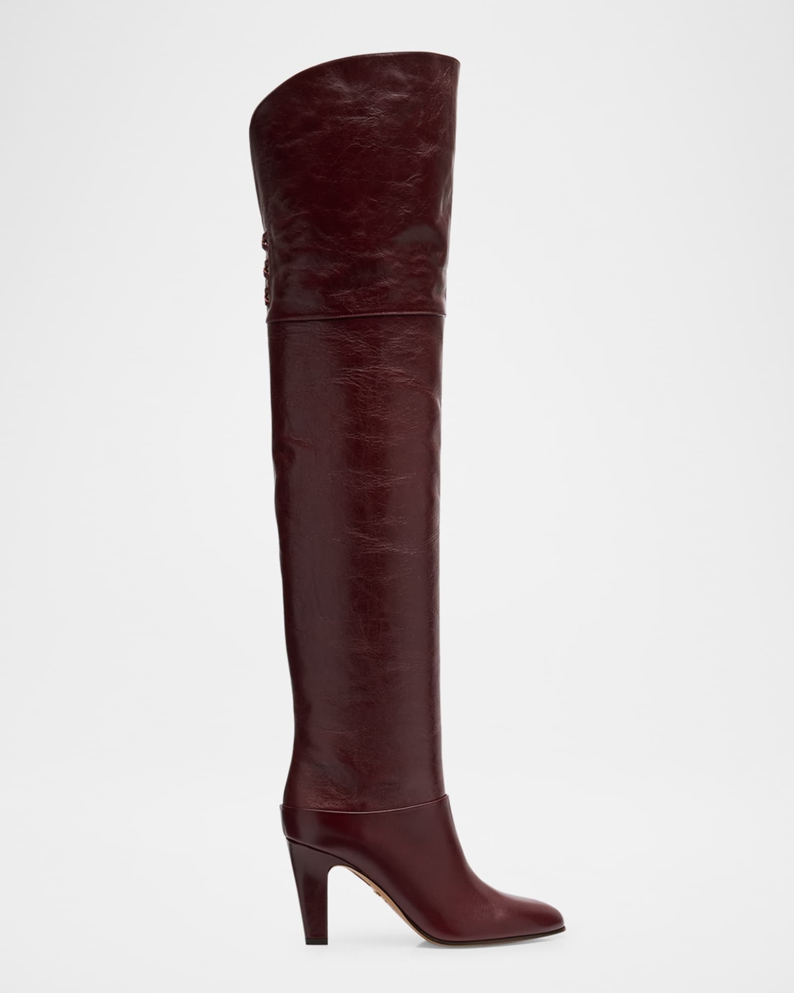 Eve Leather Over-The-Knee Boots 0